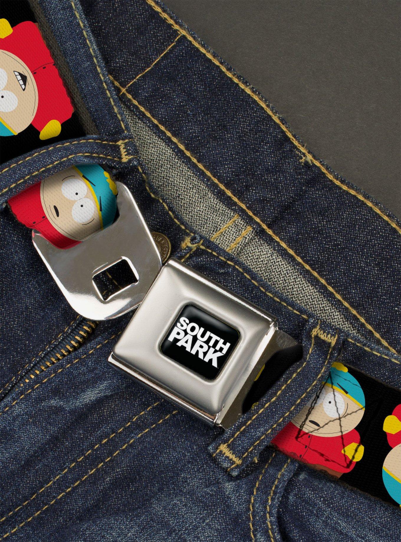 South Park Cartman Flip Poses Seatbelt Belt, , hi-res