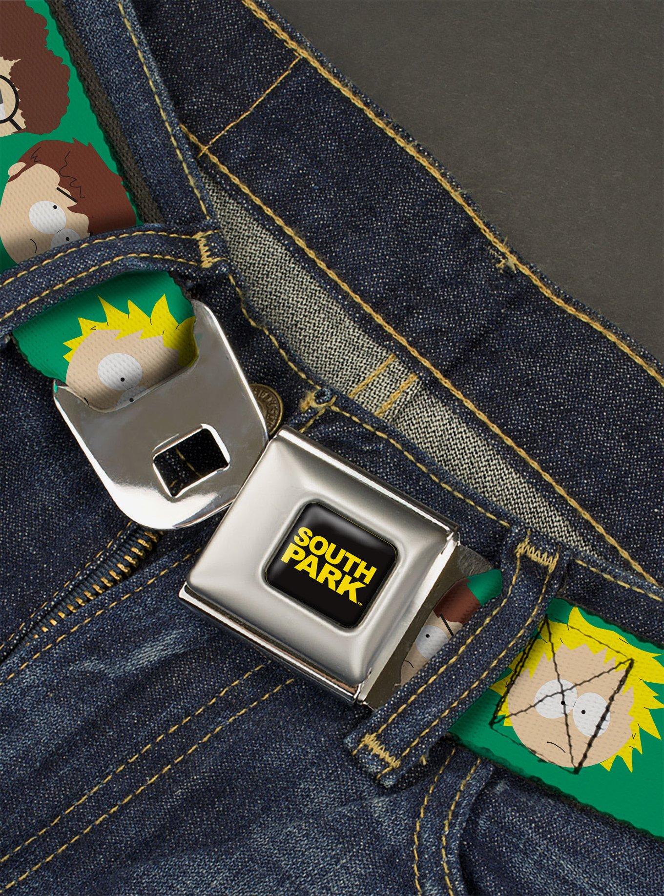 South Park Kids Faces Seatbelt Belt, , hi-res