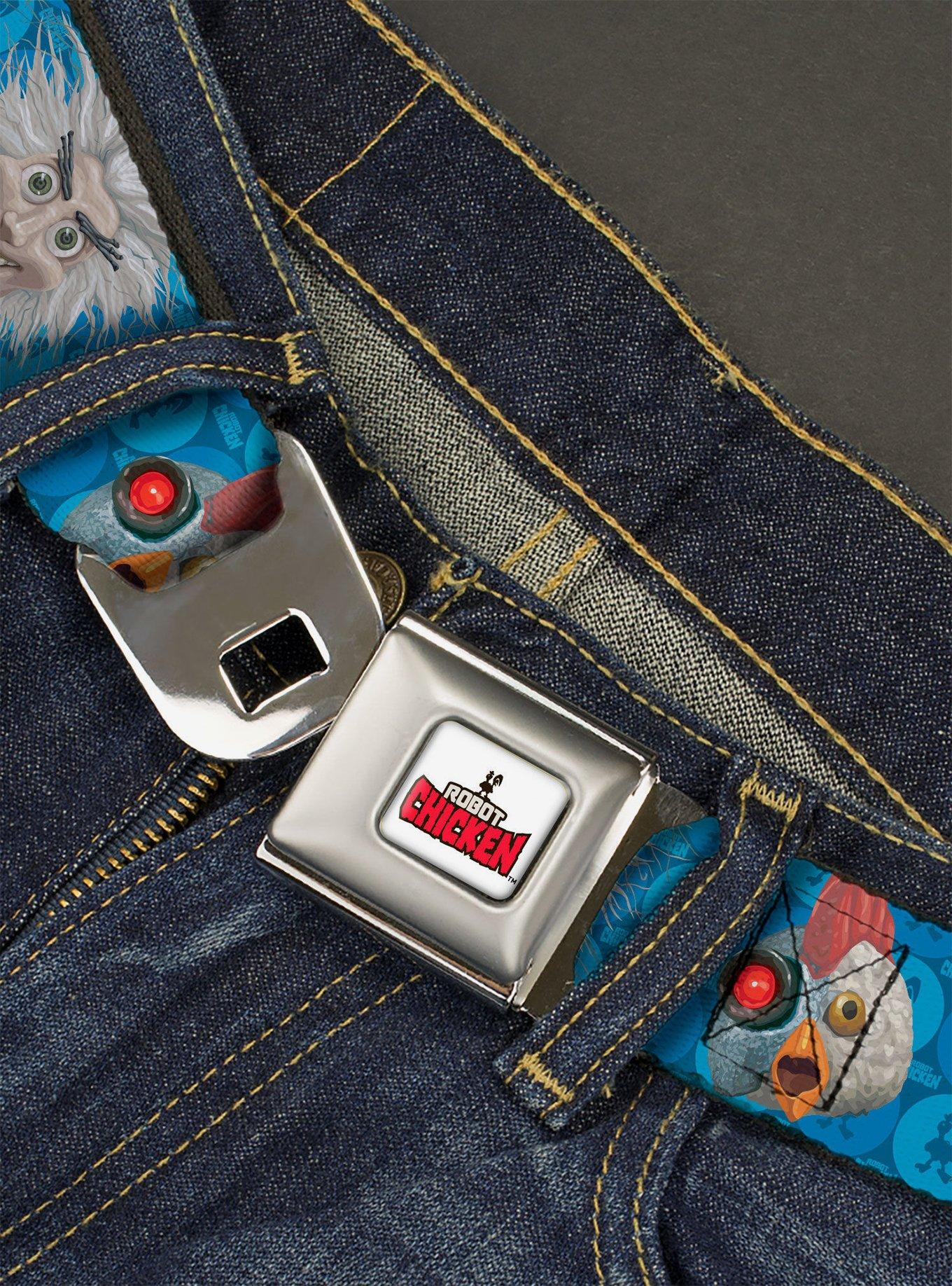 Robot Chicken Mad Scientist Expressions Seatbelt Belt, , hi-res