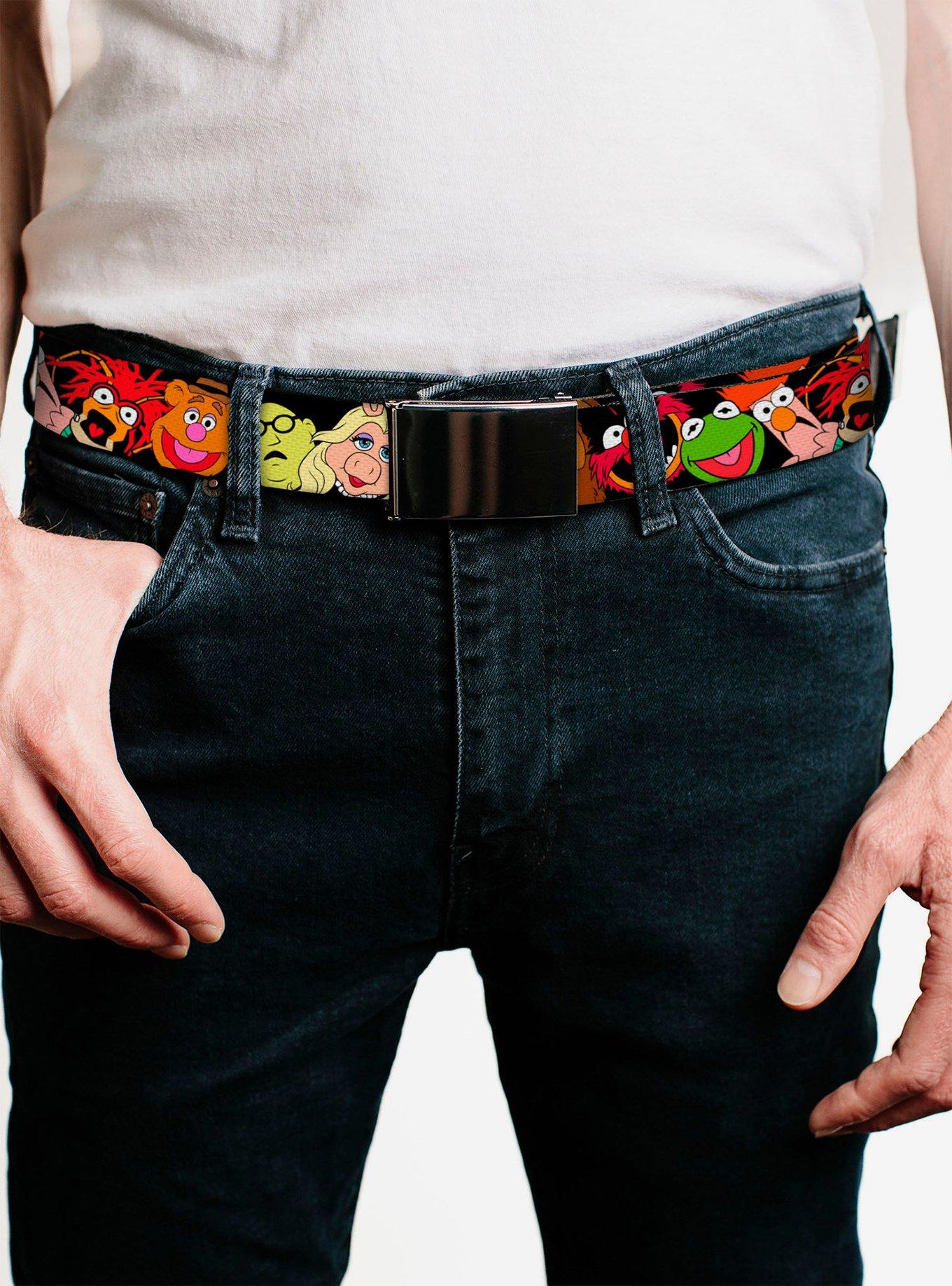 Disney The Muppets Faces Flip Web Belt, , hi-res