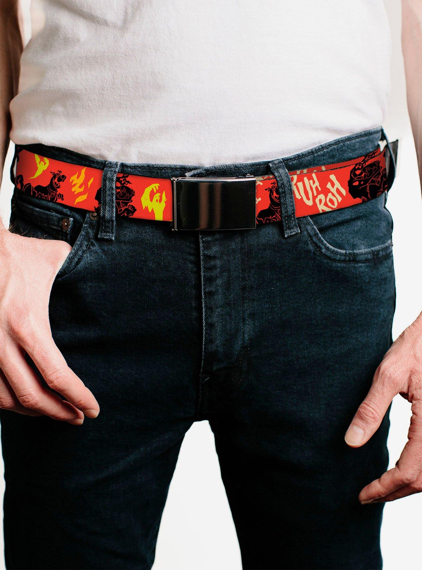 Scooby-Doo! Shaggy Too Halloween Ruh Roh Flip Web Belt, , hi-res