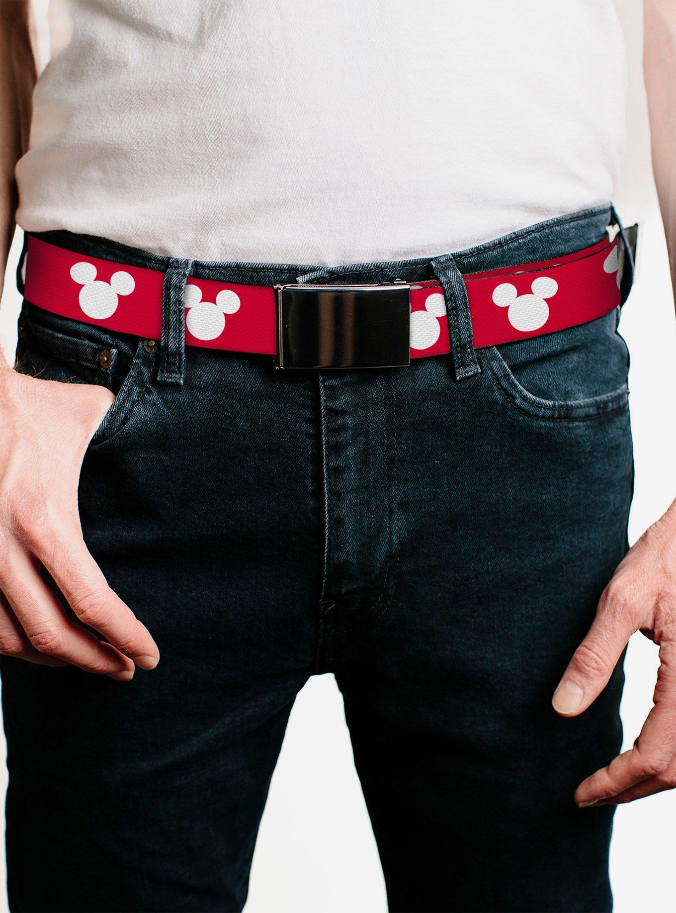 Disney Mickey Mouse Ears Icon Flip Web Belt, , hi-res