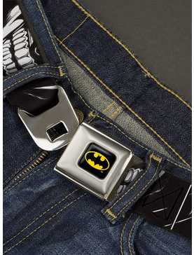 DC Comics The Joker Smiling Eyes Sketch Close Up Seatbelt Belt, , hi-res