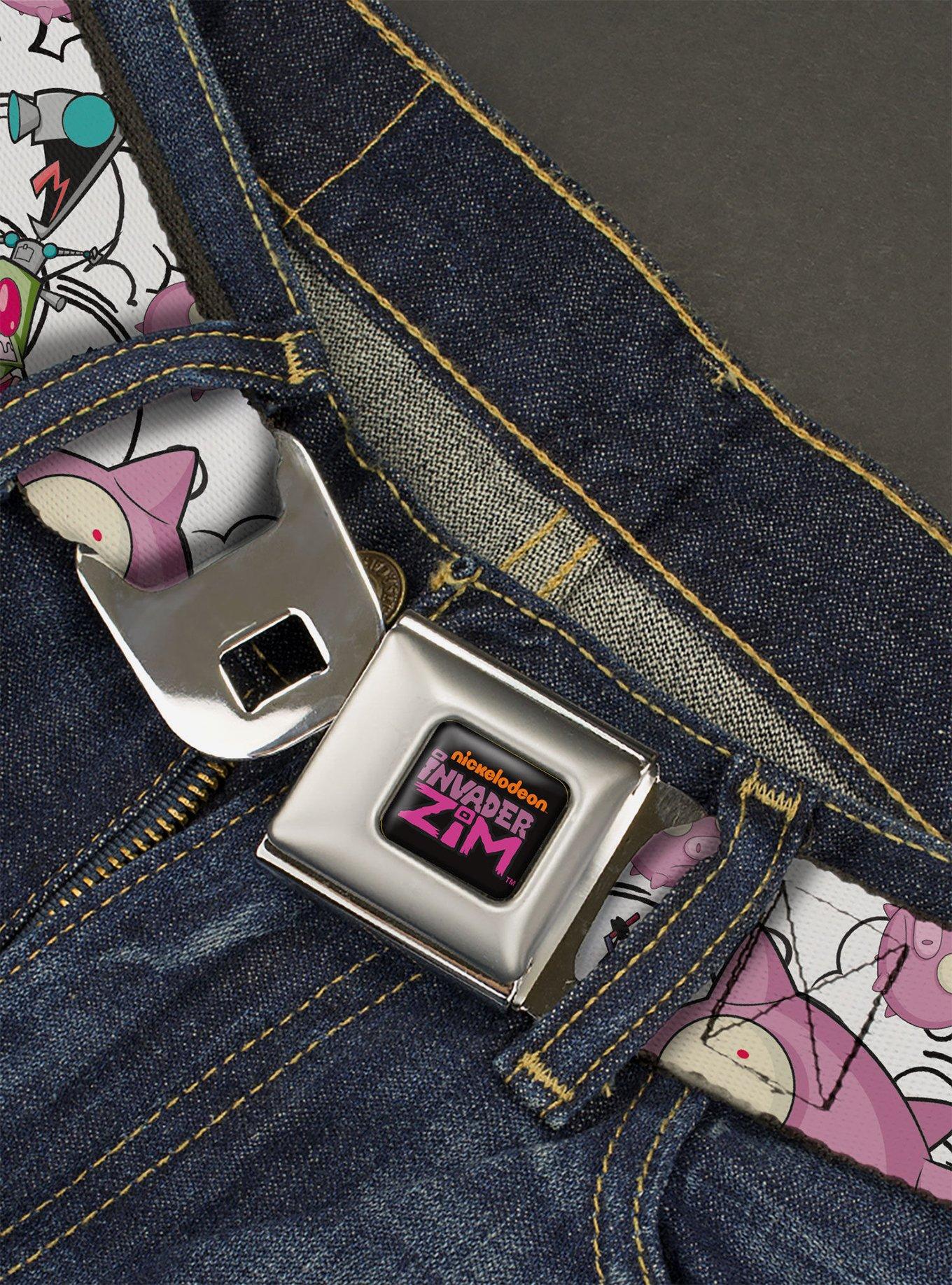 Invader Zim GIR And Piggy Doddles Seatbelt Belt, , hi-res