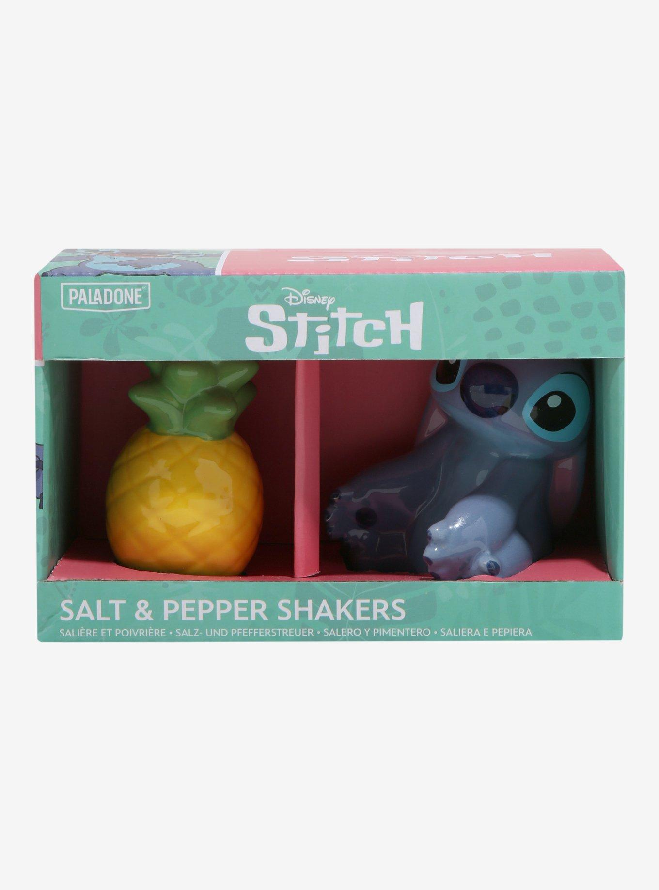 Disney Stitch & Pineapple Figural Salt & Pepper Shaker Set