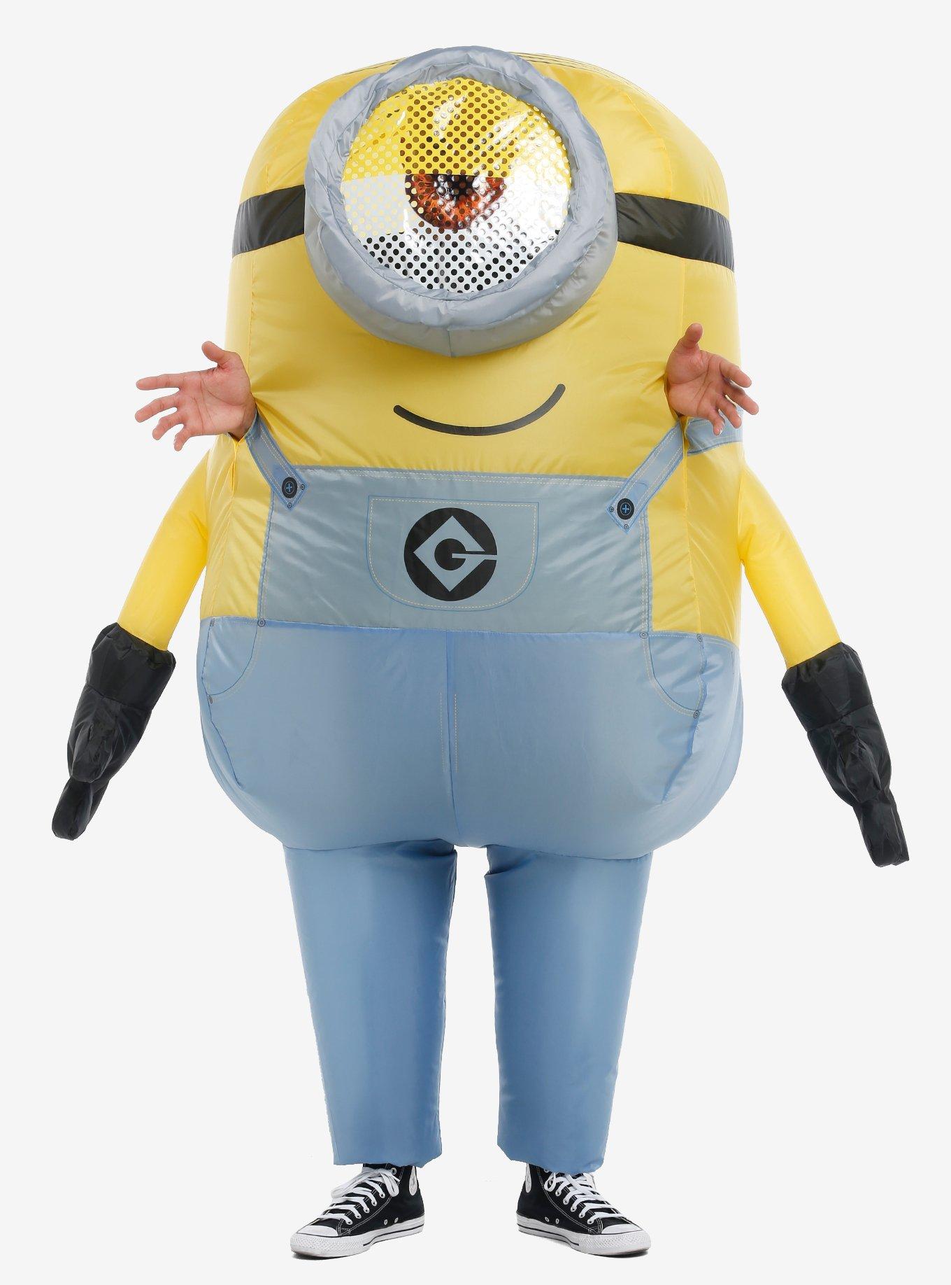 Despicable Me Minions Stuart Inflatable Costume, , alternate