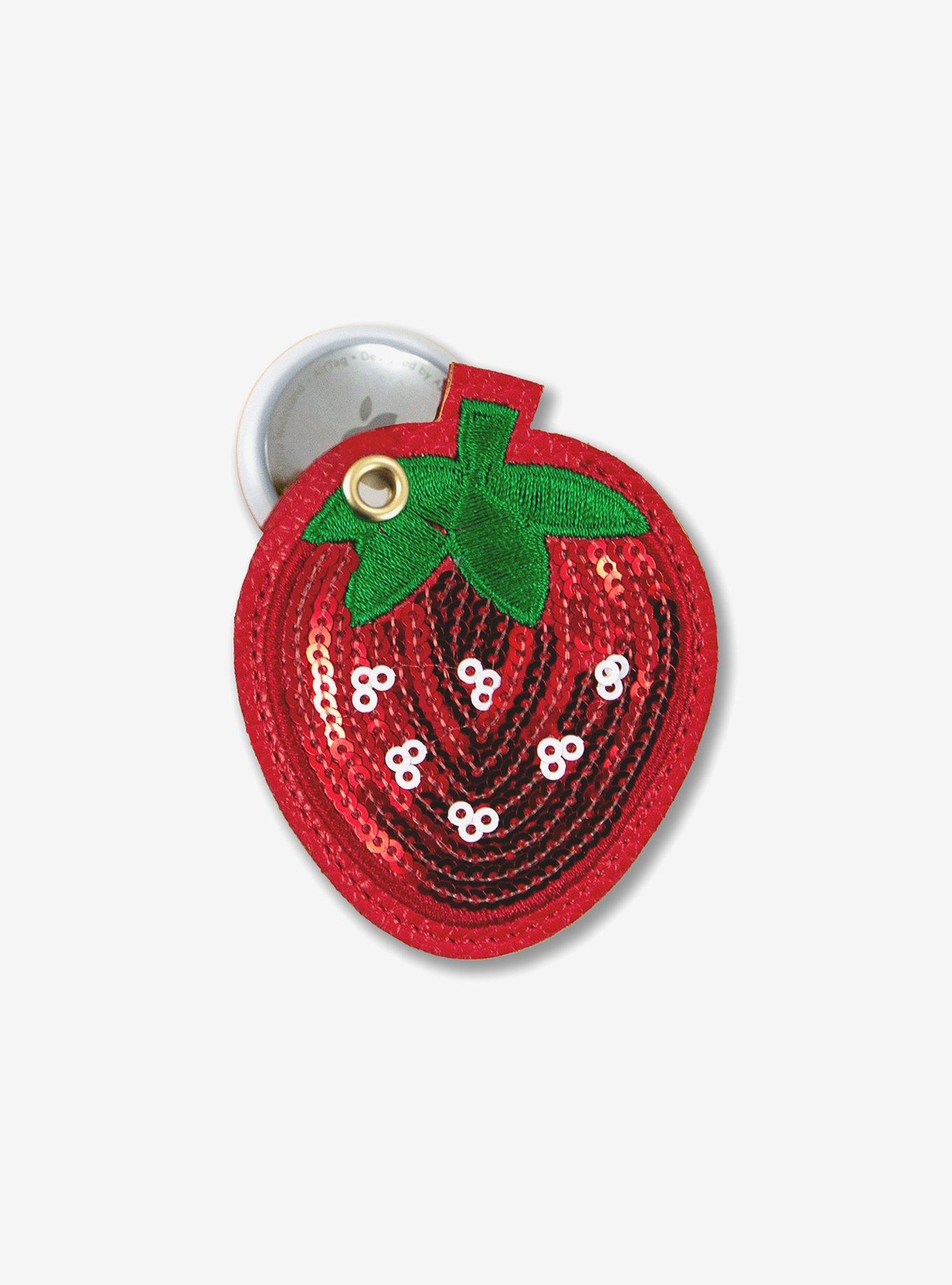 Sonix Strawberry AirTag Case Keychain, , alternate