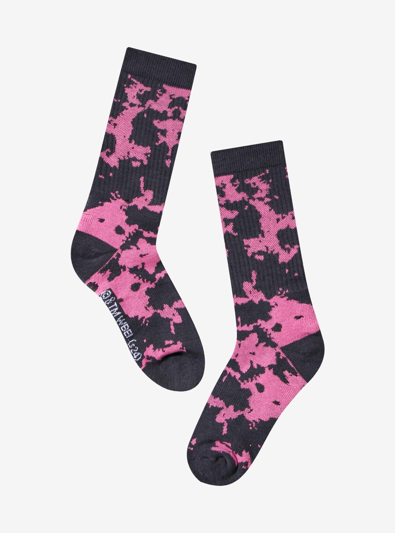 Looney Tunes Bugs Bunny Splatter Crew Socks, , alternate