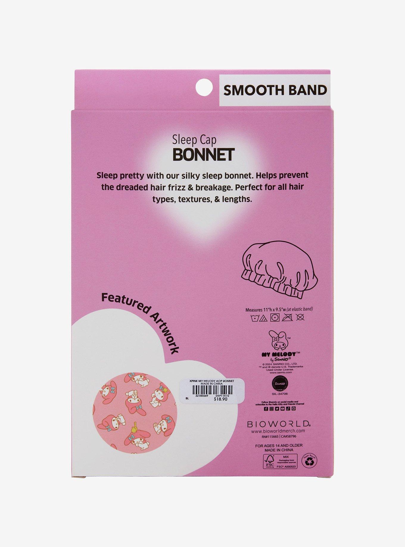 Sanrio My Melody Allover Print Satin Bonnet - BoxLunch Exclusive, , alternate