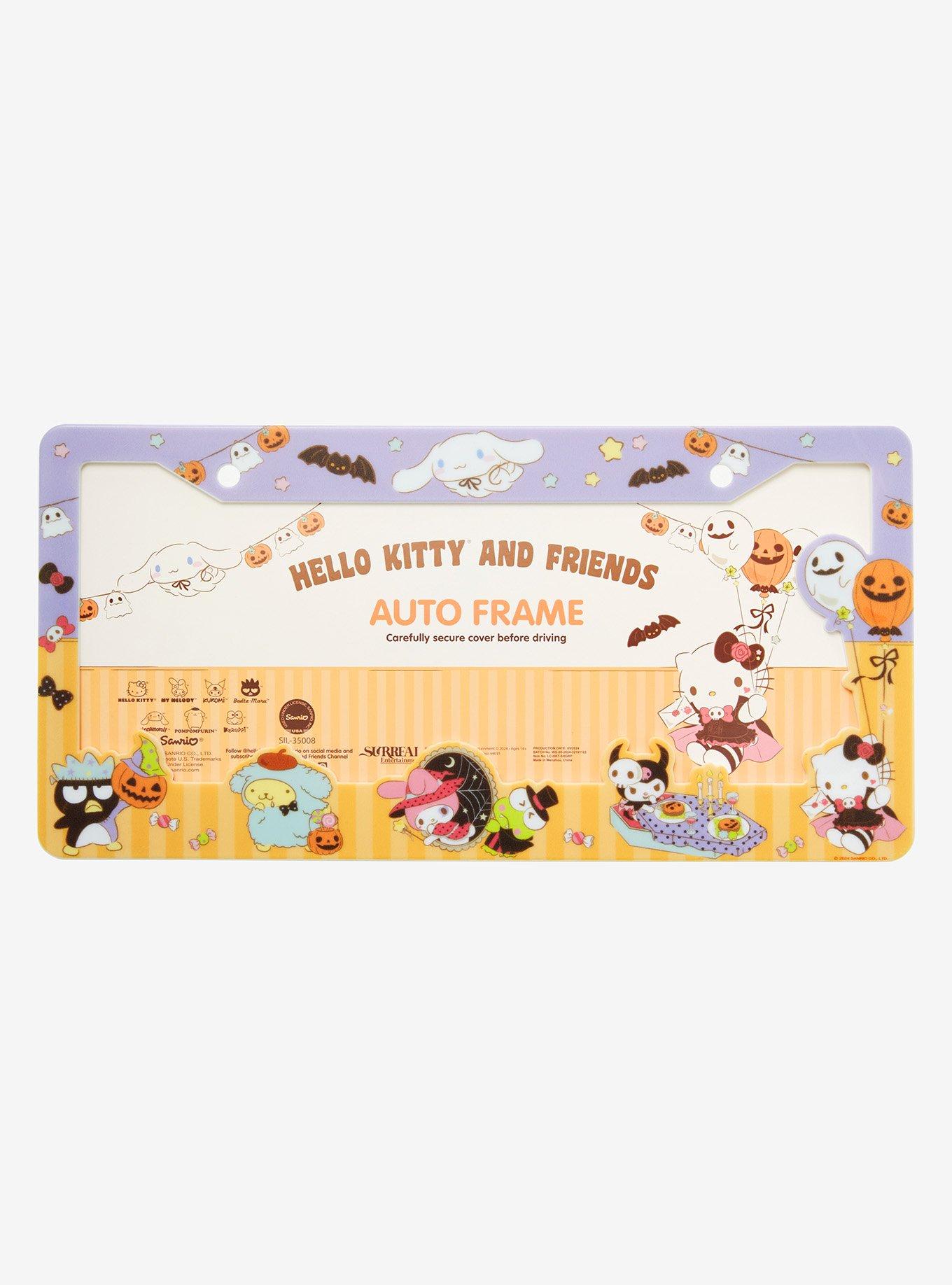 Sanrio Hello Kitty & Friends Halloween License Plate Frame - BoxLunch Exclusive, , hi-res