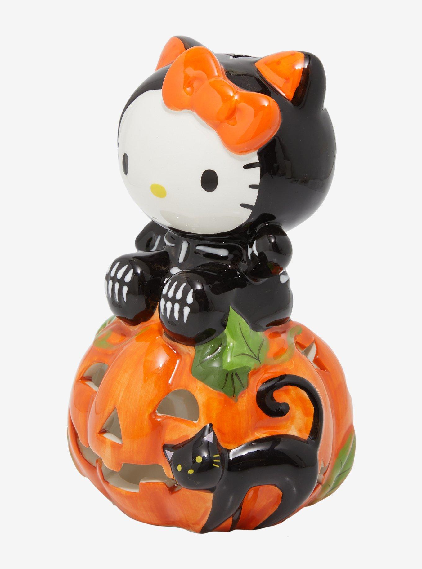 Sanrio Hello Kitty Jack-o-Lantern Tealight Holder, , alternate