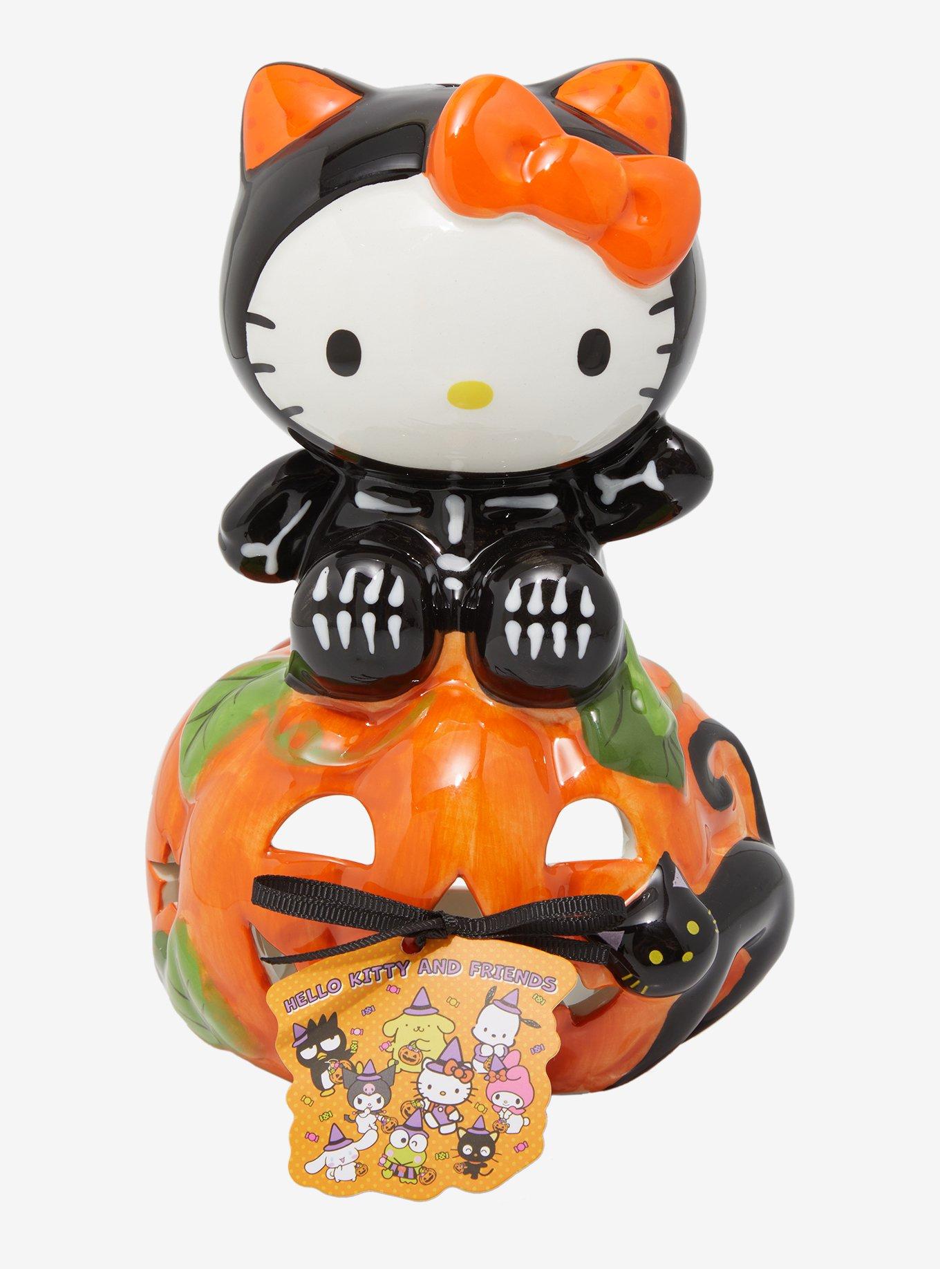 Sanrio Hello Kitty Jack-o-Lantern Tealight Holder, , alternate