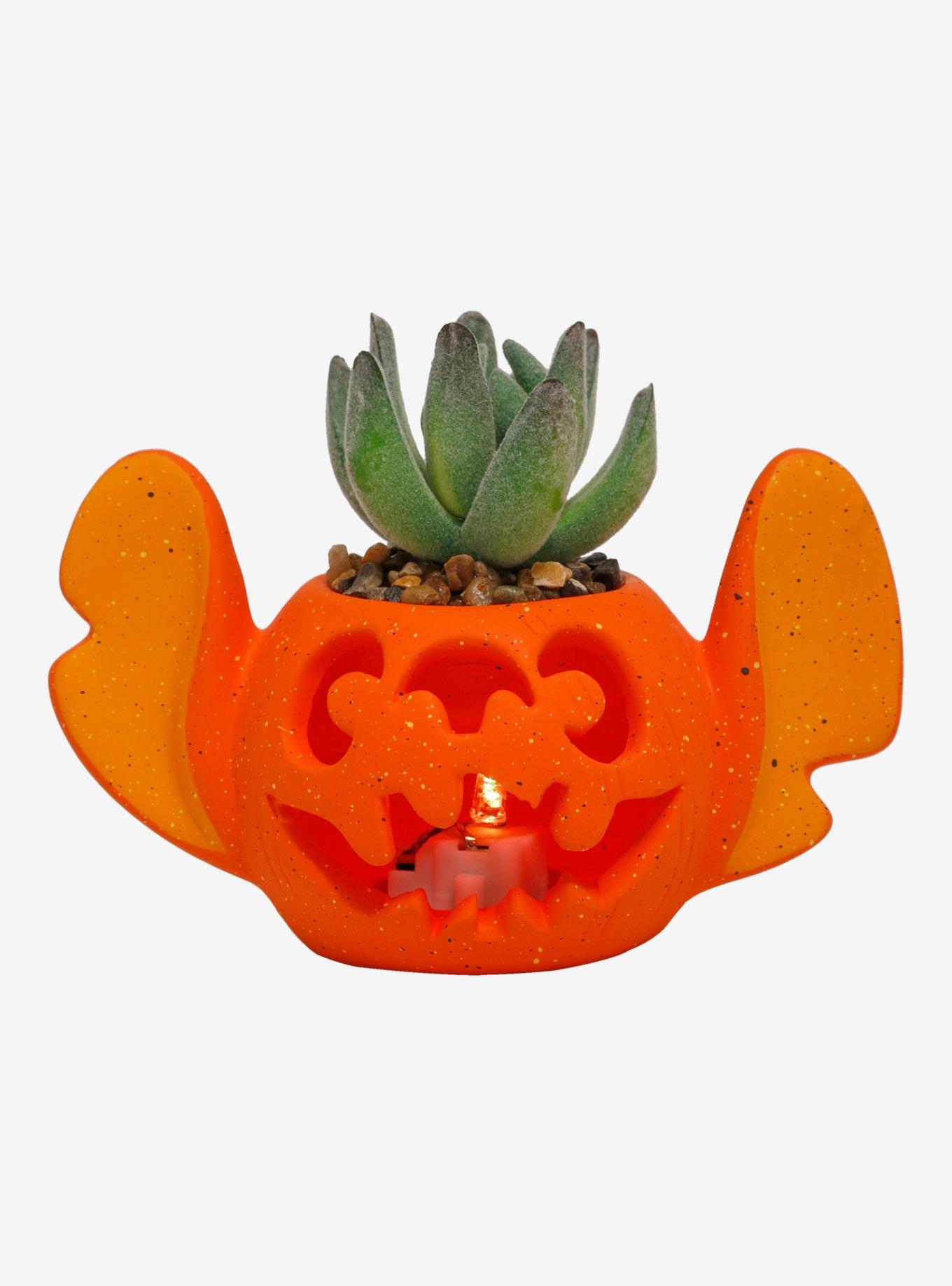 Disney Lilo & Stitch Light-Up Faux Succulent Planter, , alternate