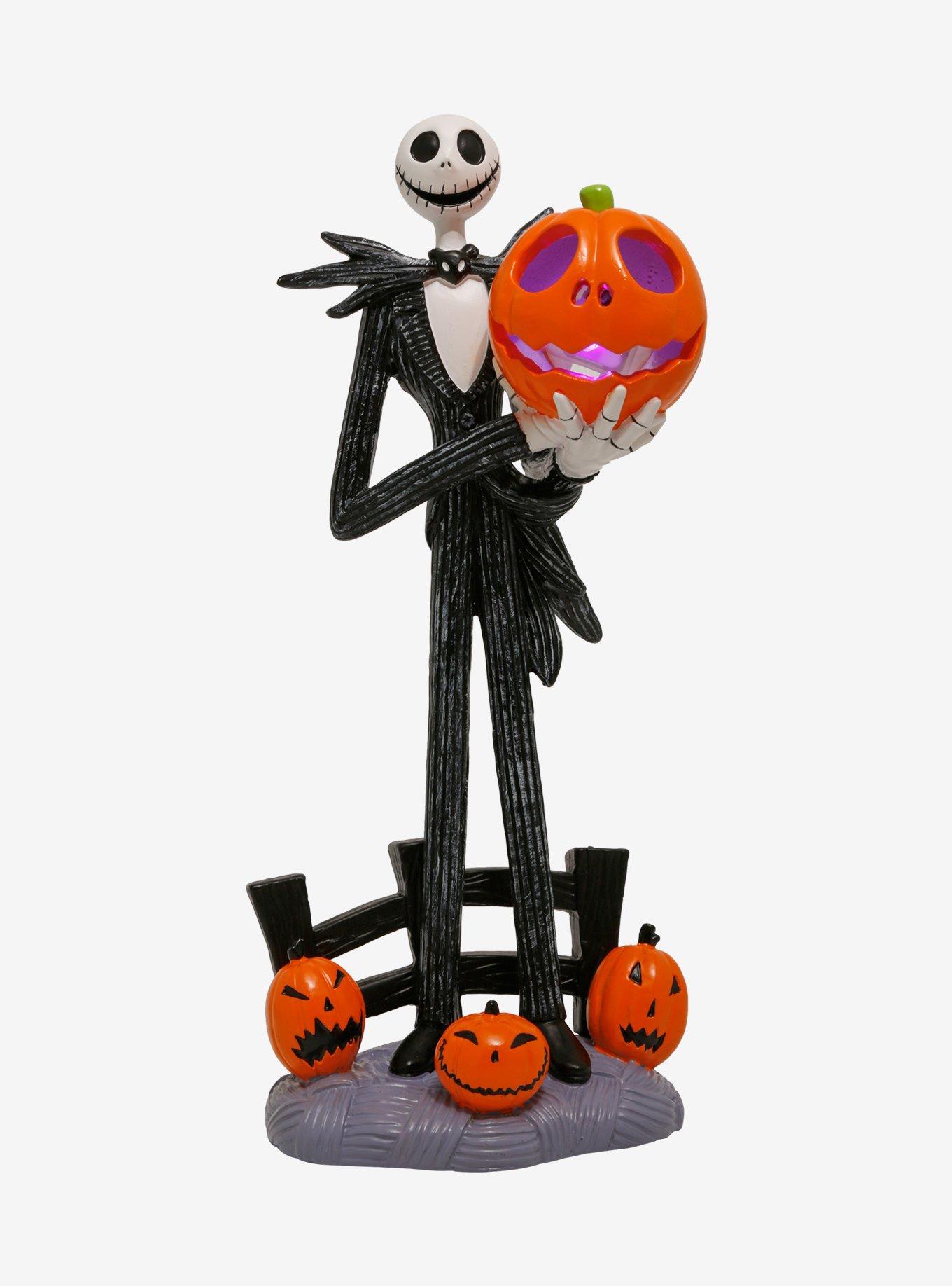 Disney The Nightmare Before Christmas Jack Skellington Pumpkin Light-Up Figure, , hi-res