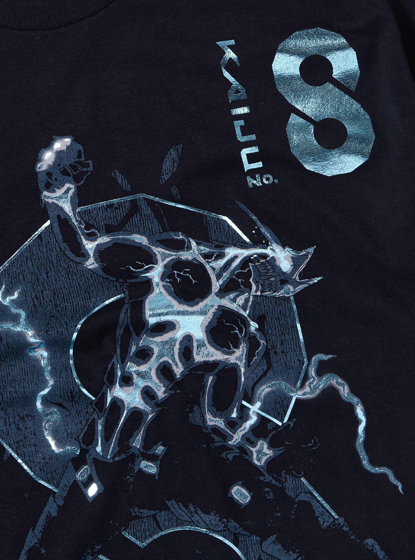 Kaiju No. 8 Blue Foil T-Shirt, BLACK, alternate