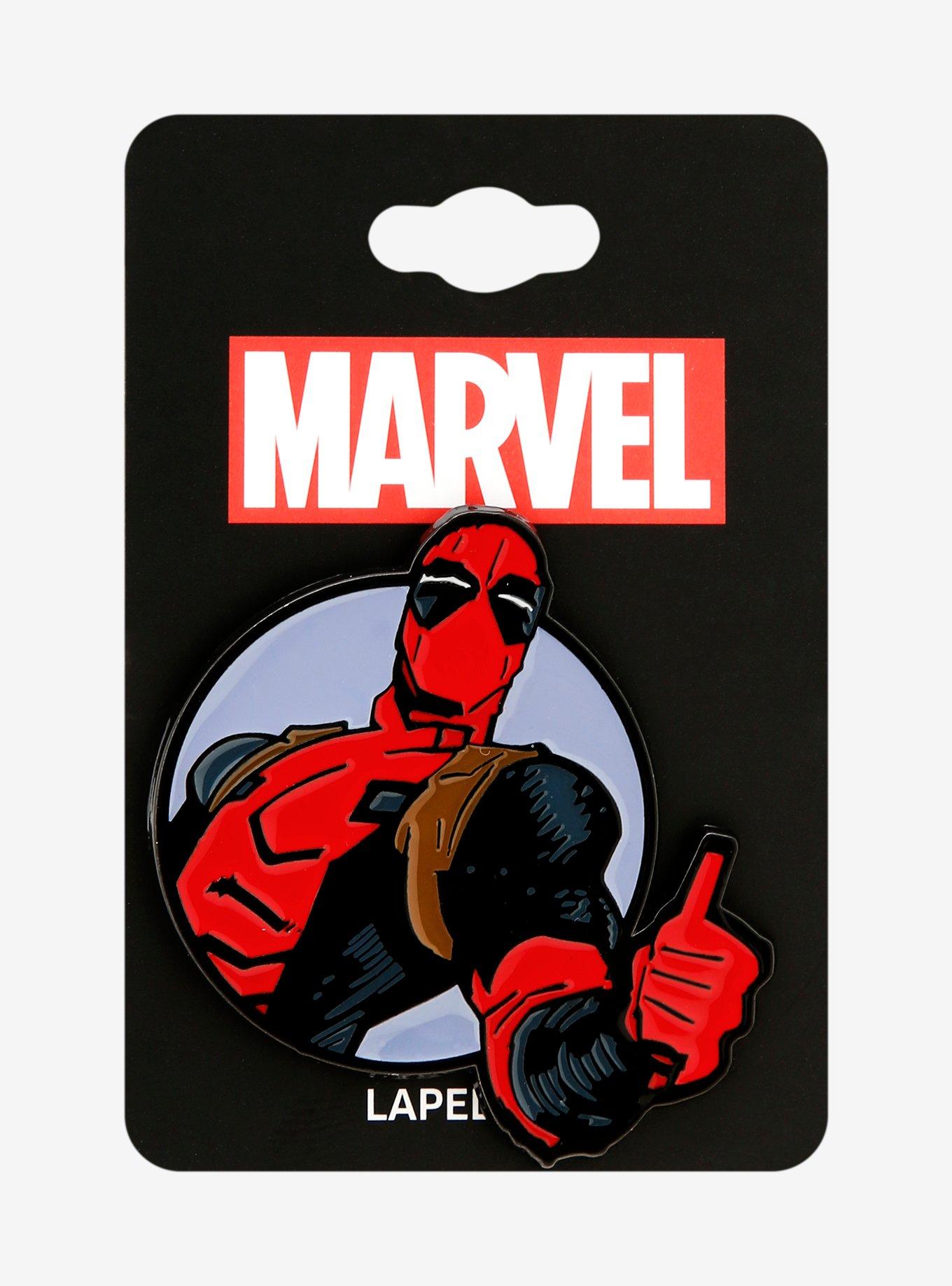 Marvel Deadpool Thumbs Up Enamel Pin - BoxLunch Exclusive