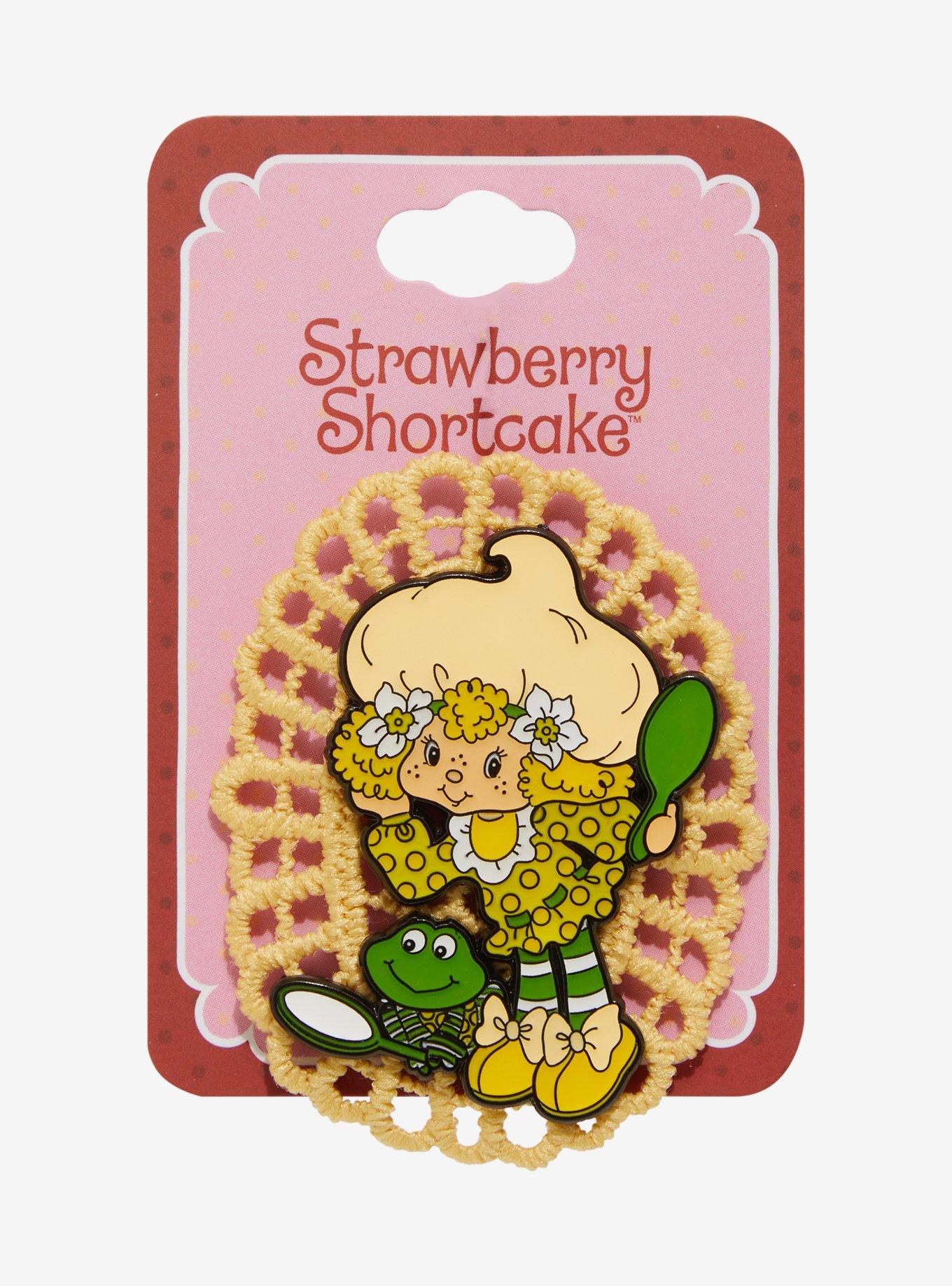 Strawberry Shortcake Lemon Meringue Lace Enamel Pin, , alternate