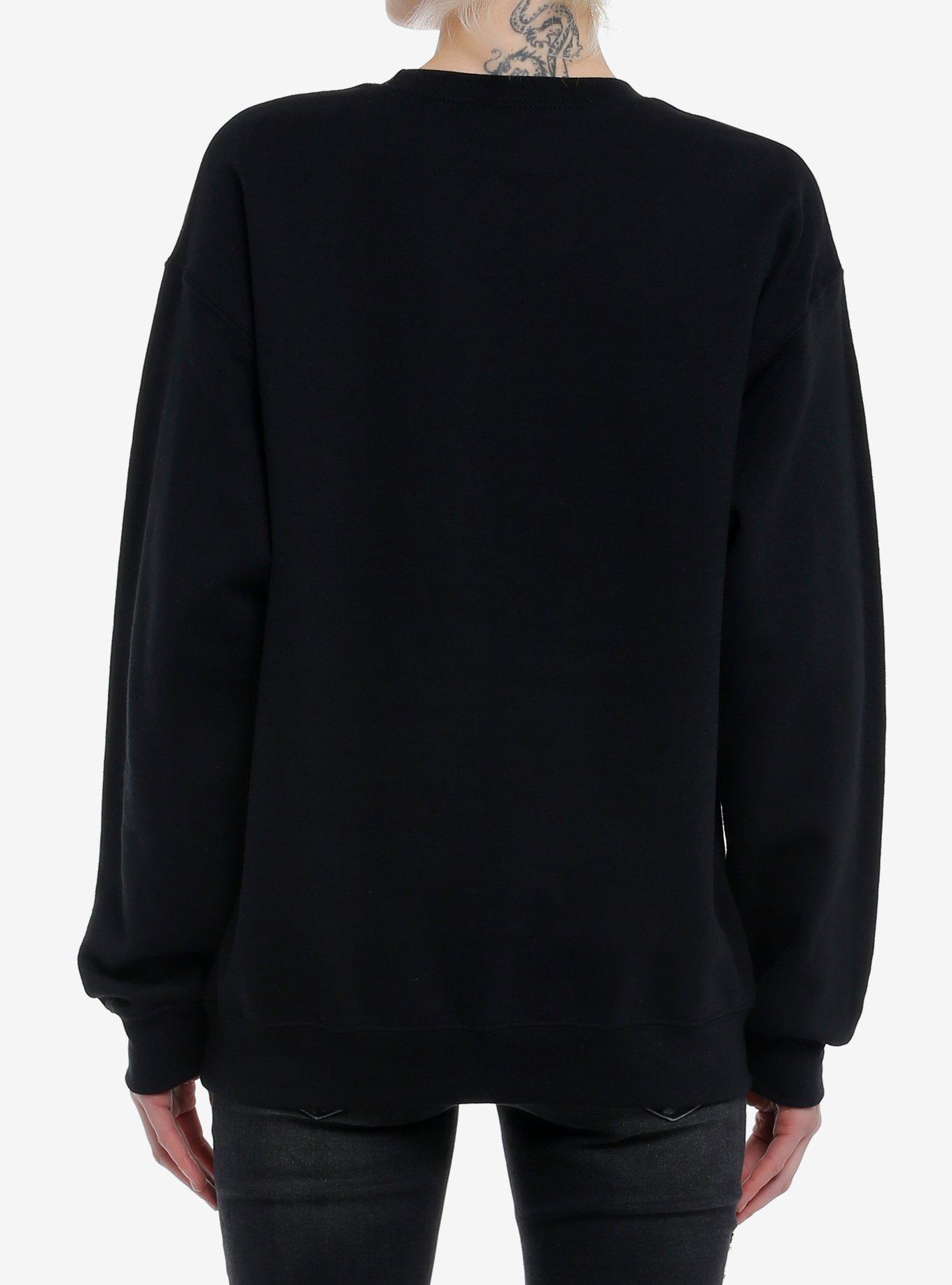 Sabrina Carpenter Tonal Pose Girls Sweatshirt, BLACK, alternate