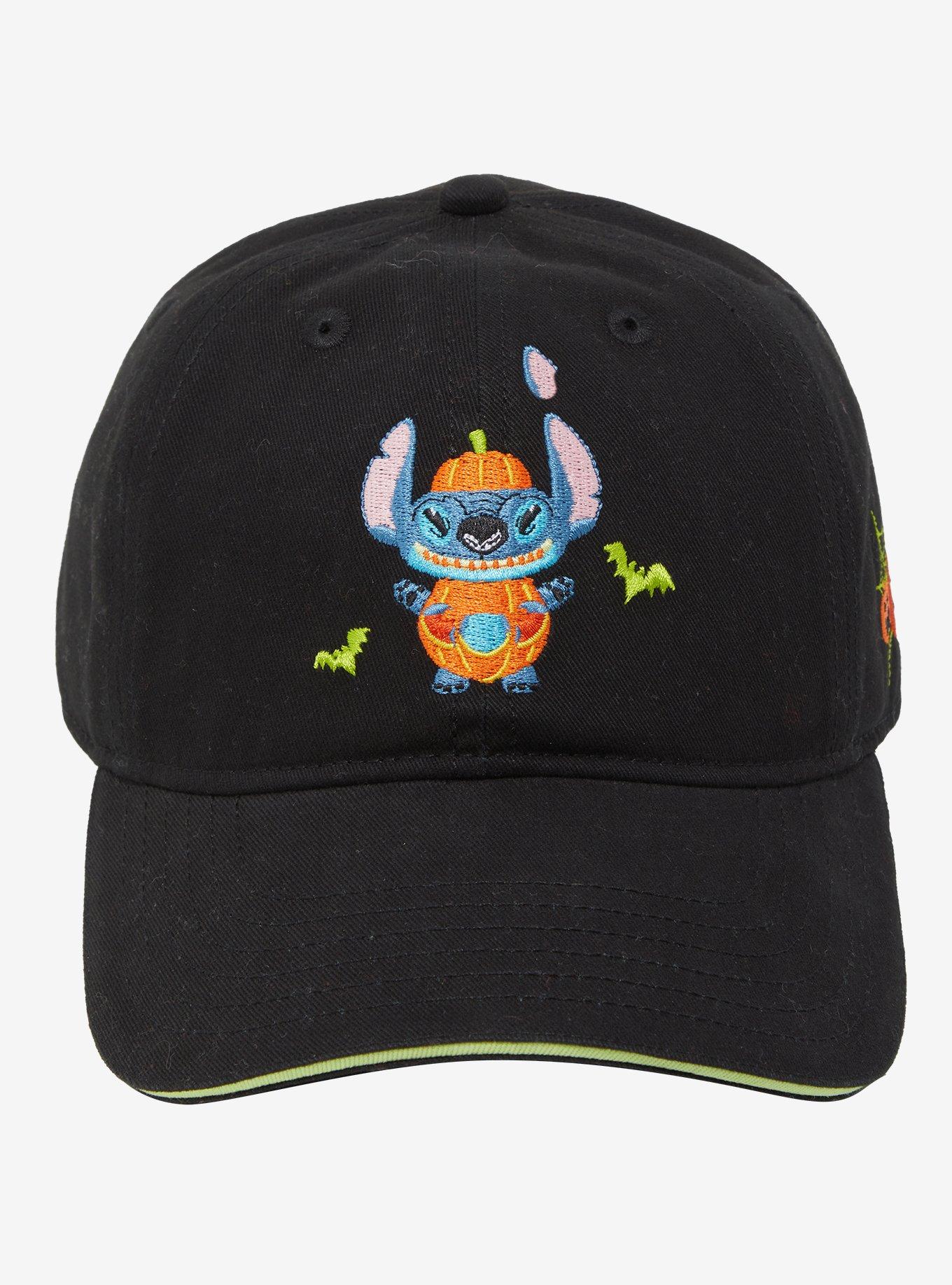 Disney Lilo & Stitch Pumpkin Stitch Ball Cap — BoxLunch Exclusive, , alternate