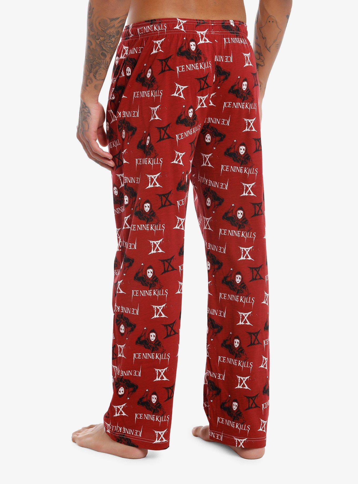 Ice Nine Kills Logo Slasher Pajama Pants