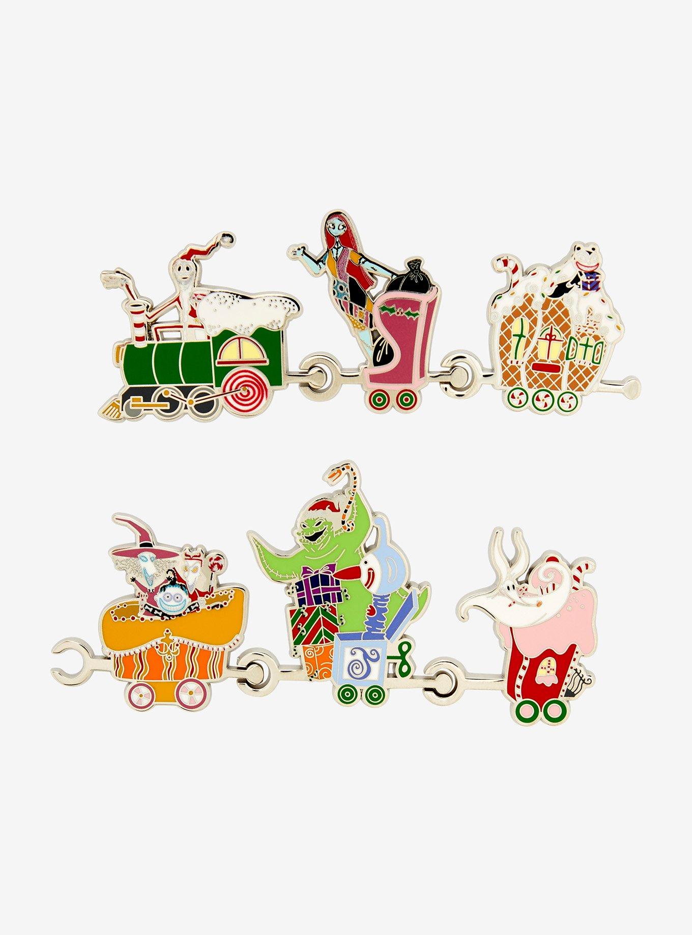 Loungefly Disney The Night Before Christmas Holiday Train Blind Box Enamel Pin, , hi-res
