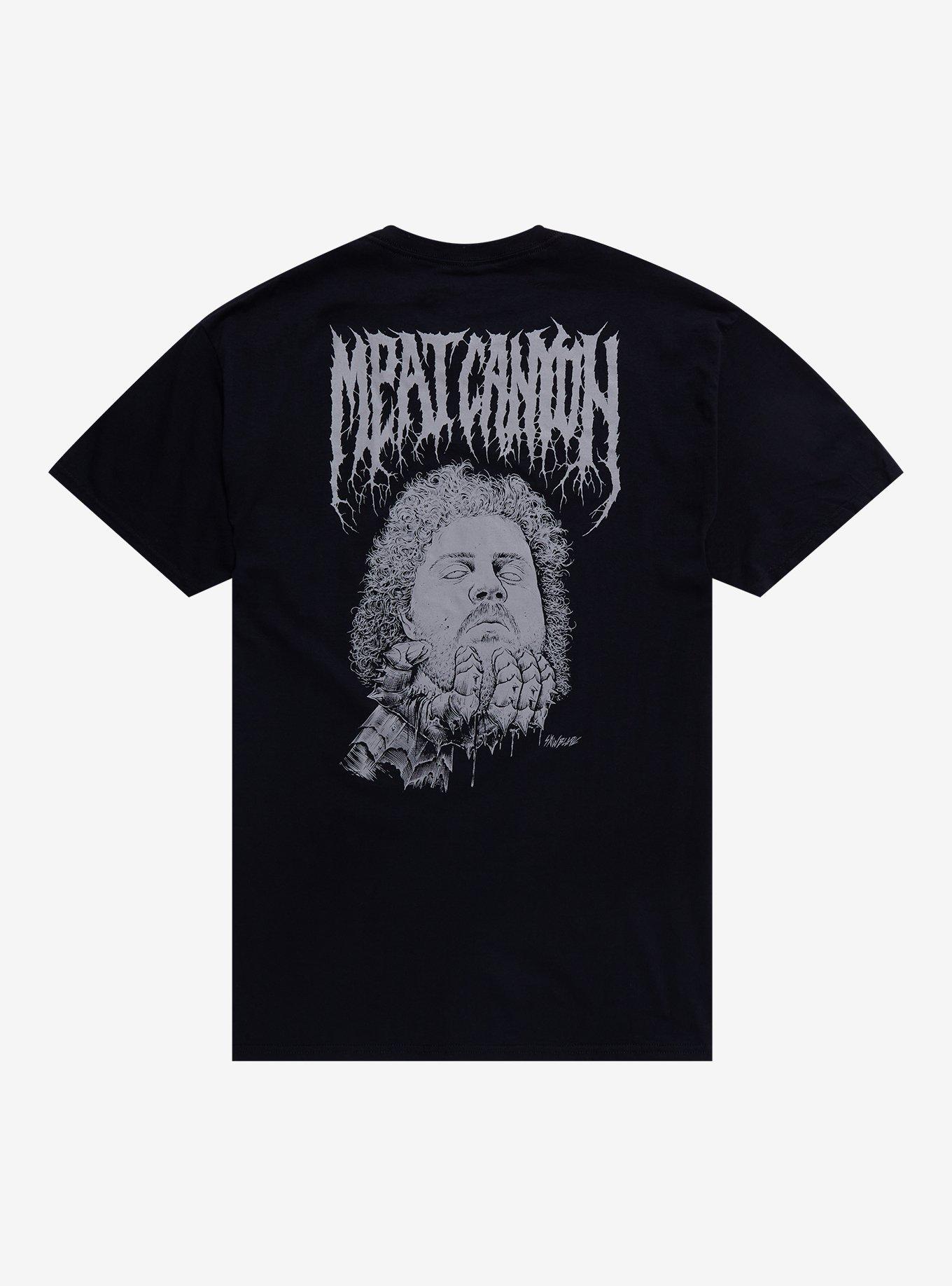 MeatCanyon Papa Meat Nightmare Fuel T-Shirt, BLACK, alternate
