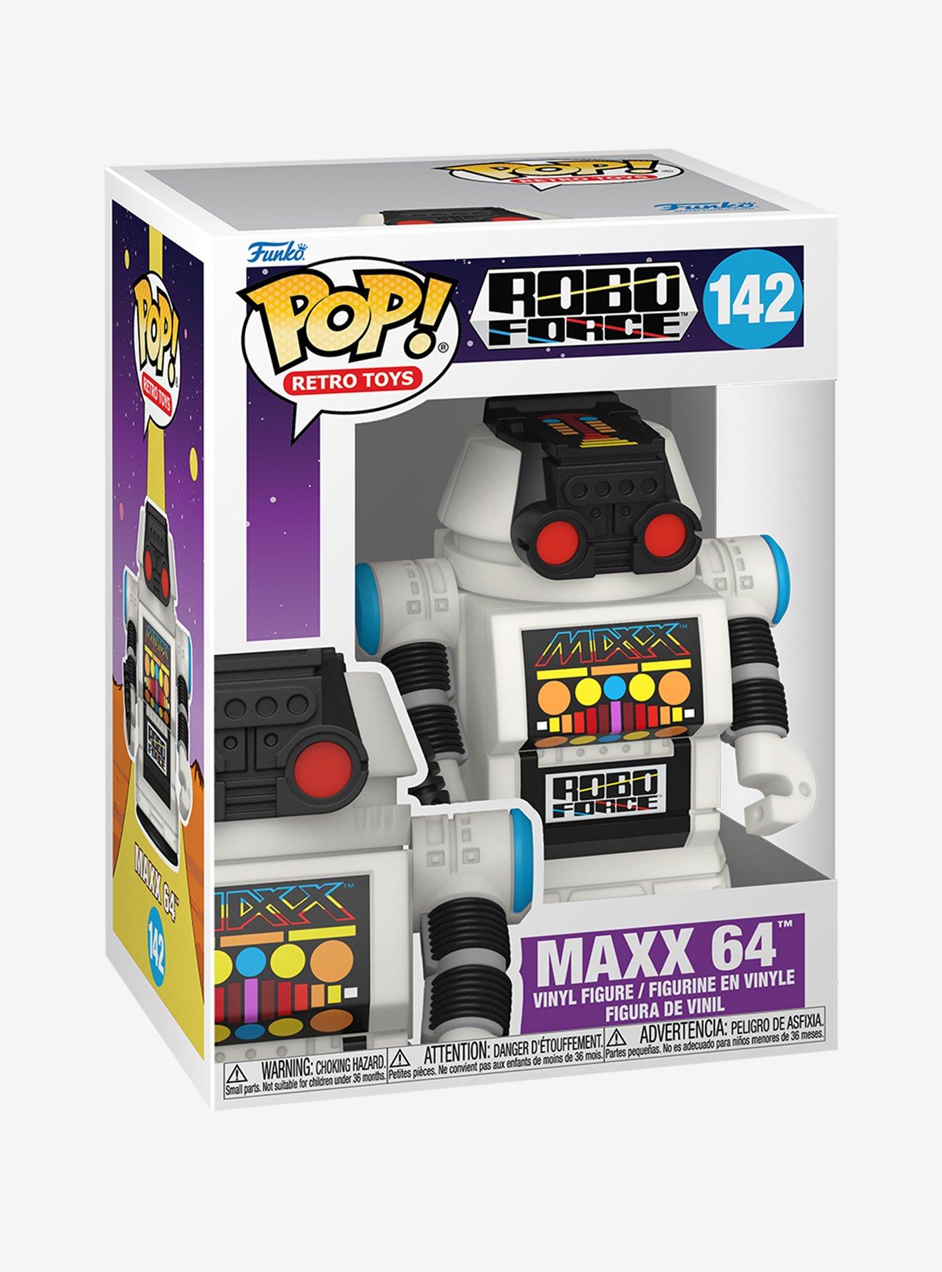 Funko Pop! Retro Toys Robo Force Maxx 64 Vinyl Figure, , alternate