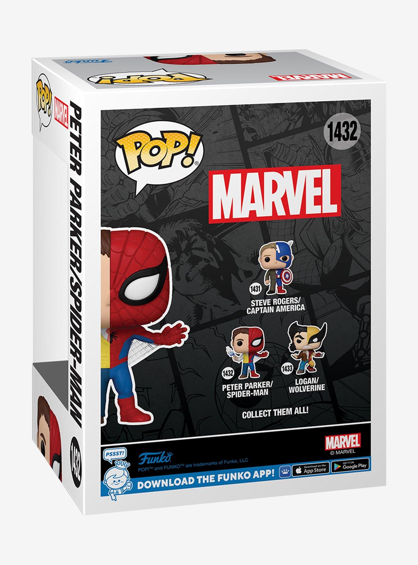 Funko Pop! Marvel Peter Parker/Spider-Man Vinyl Figure, , alternate