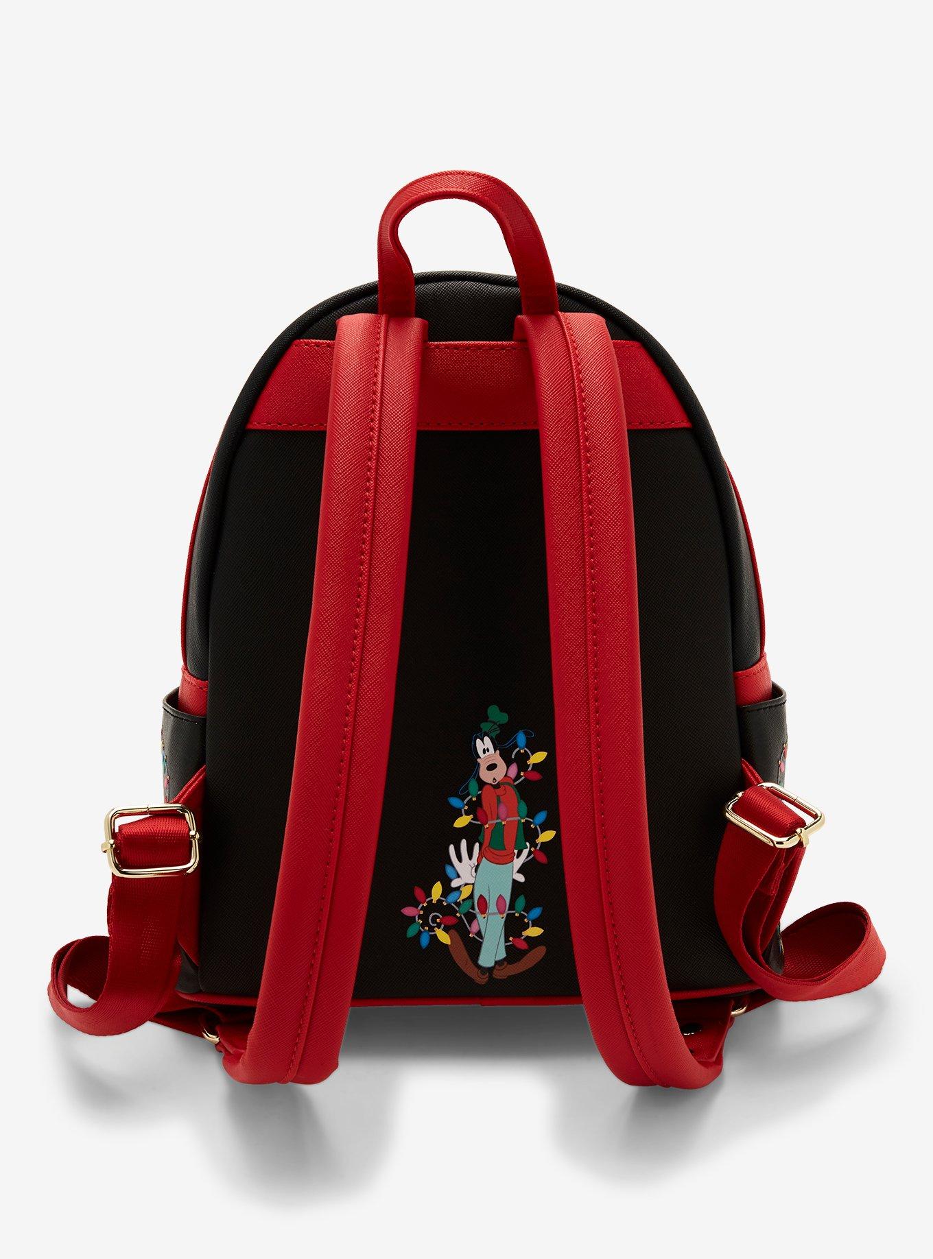 Loungefly Disney Trio Christmas Lights Light-Up Mini Backpack, , alternate