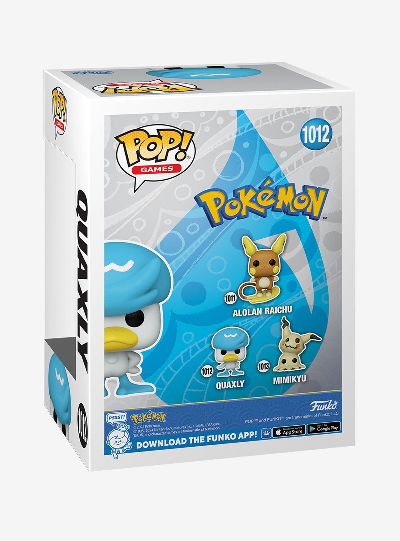 Funko Pop! Games Pokémon Quaxly Vinyl Figure, , alternate