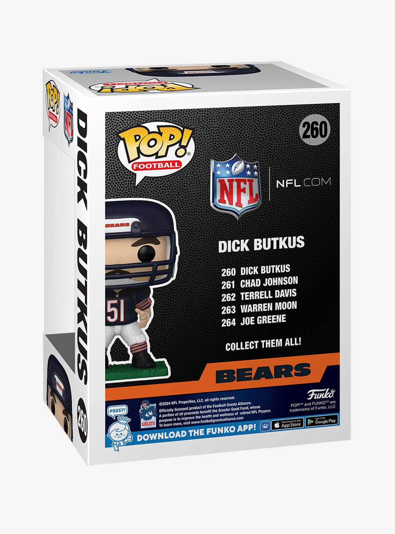 Funko Pop! Football NFL Chicago Bears Dick Butkus Vinyl Figure, , alternate