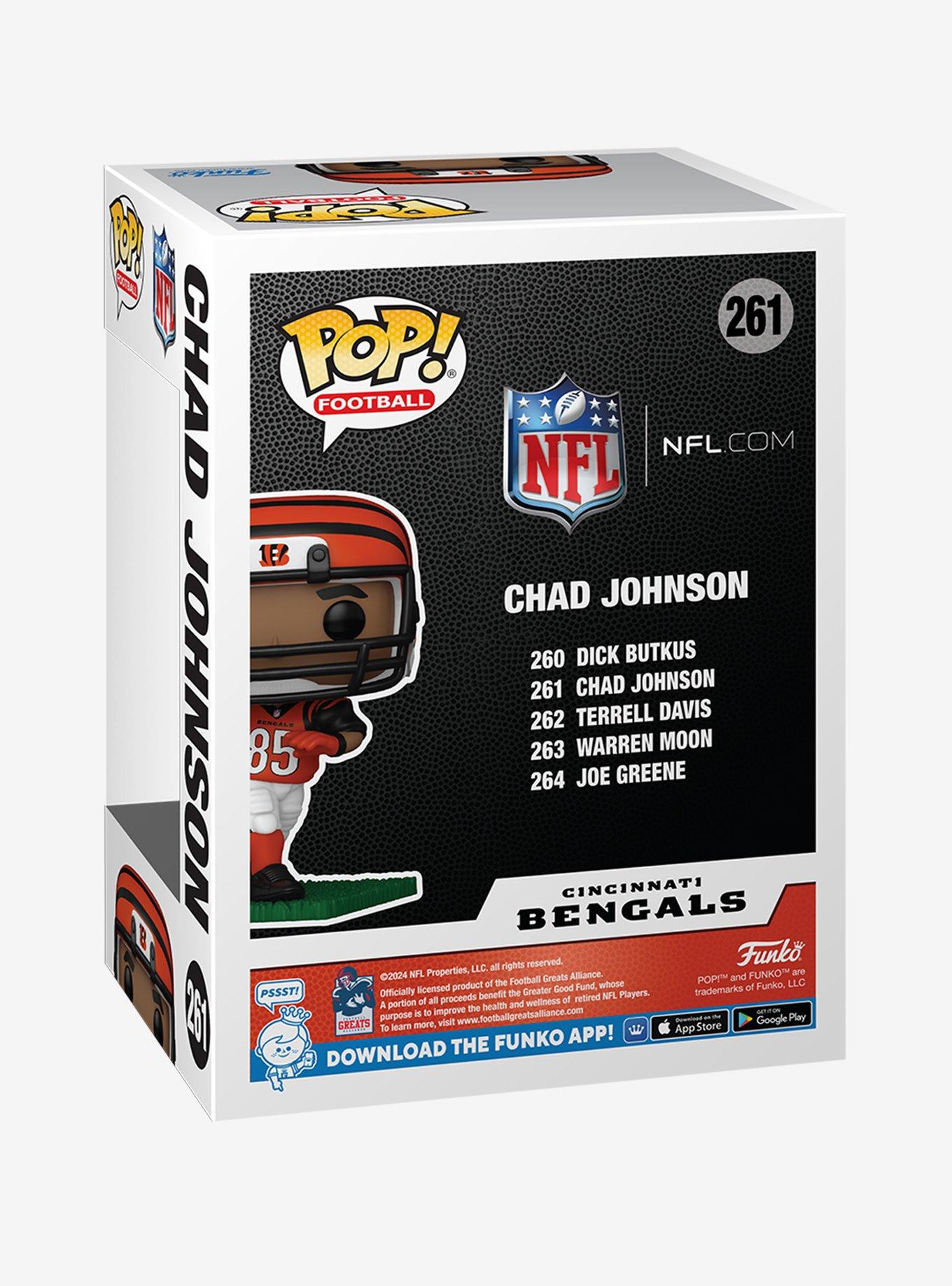 Funko Pop! Football NFL Cincinnati Bengals Chad Johnson Vinyl Figure, , alternate