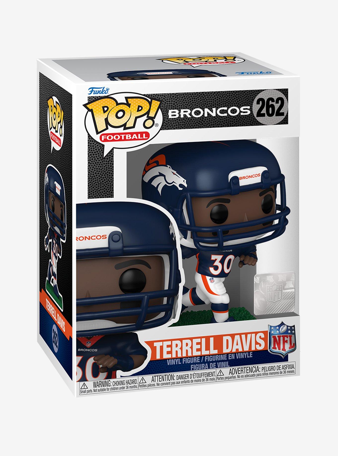 Funko Pop! Football NFL Denver Broncos Terrell Davis Vinyl Figure, , alternate