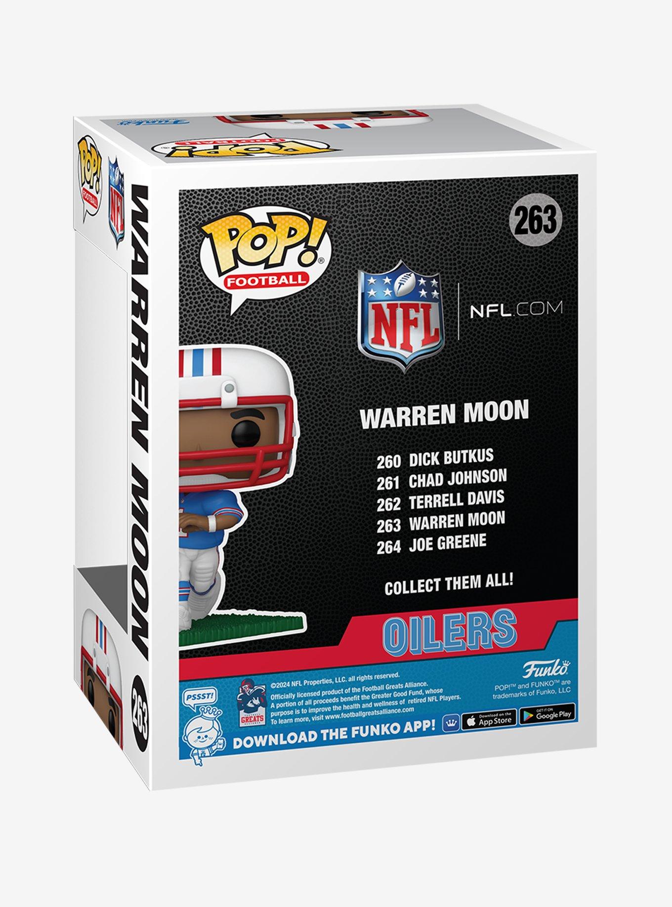 Funko Pop! Football NFL Houston Oilers Warren Moon Vinyl Figure, , alternate