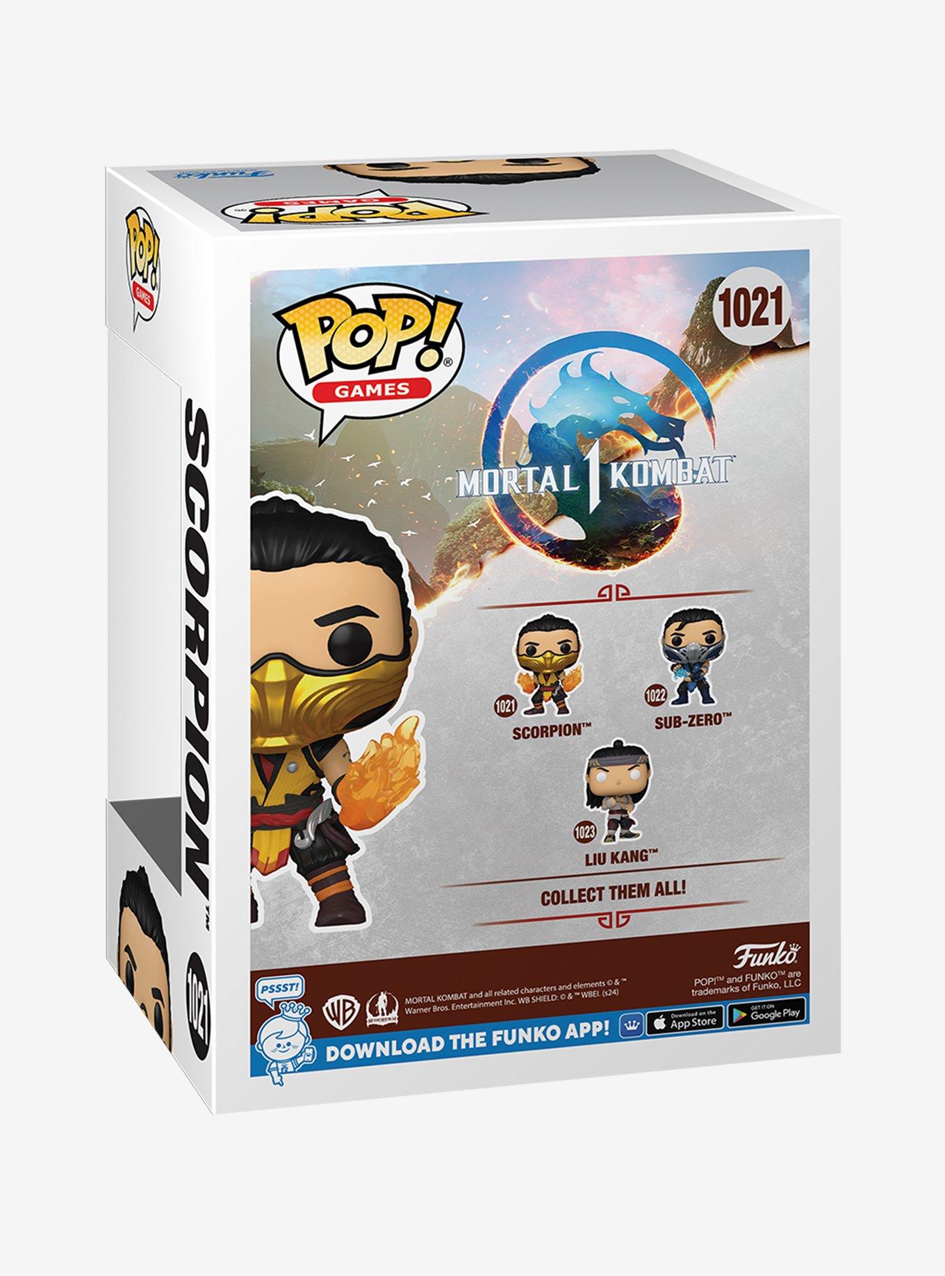 Funko Pop! Games Mortal Kombat Scorpion Vinyl Figure, , alternate