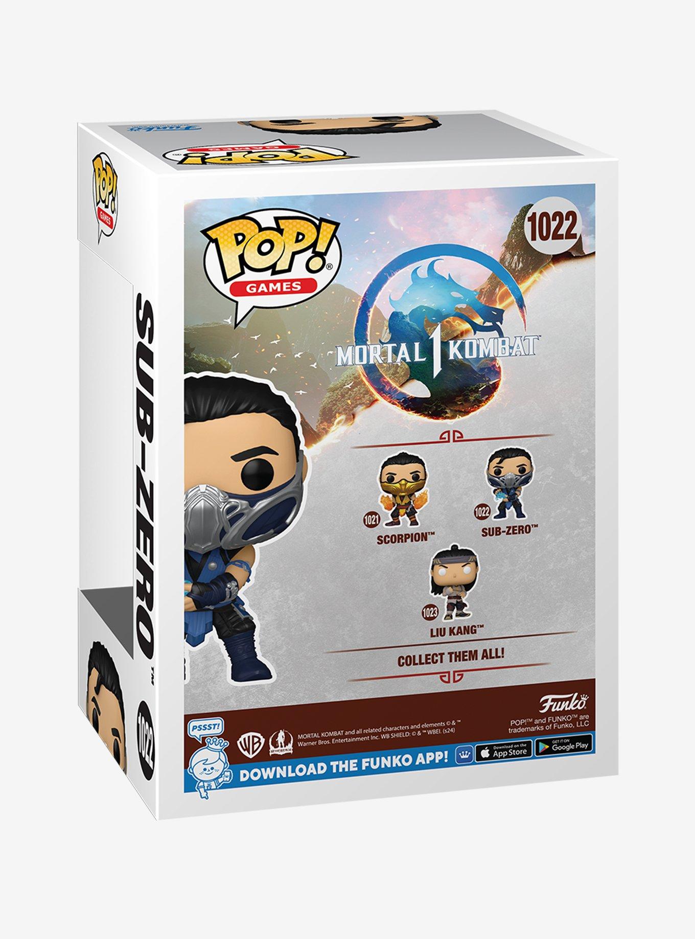 Funko Pop! Games Mortal Kombat Sub-Zero Vinyl Figure, , alternate