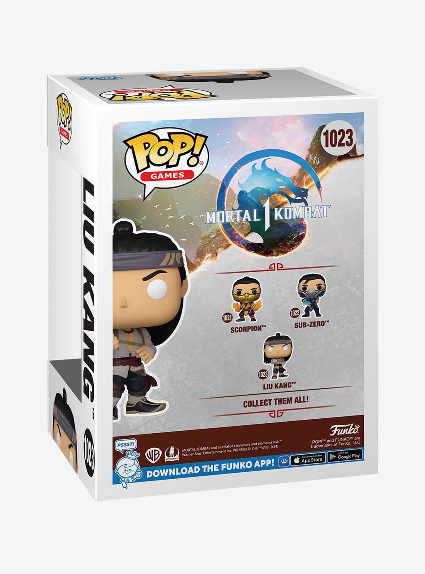 Funko Pop! Games Mortal Kombat Liu Kang Vinyl Figure, , alternate