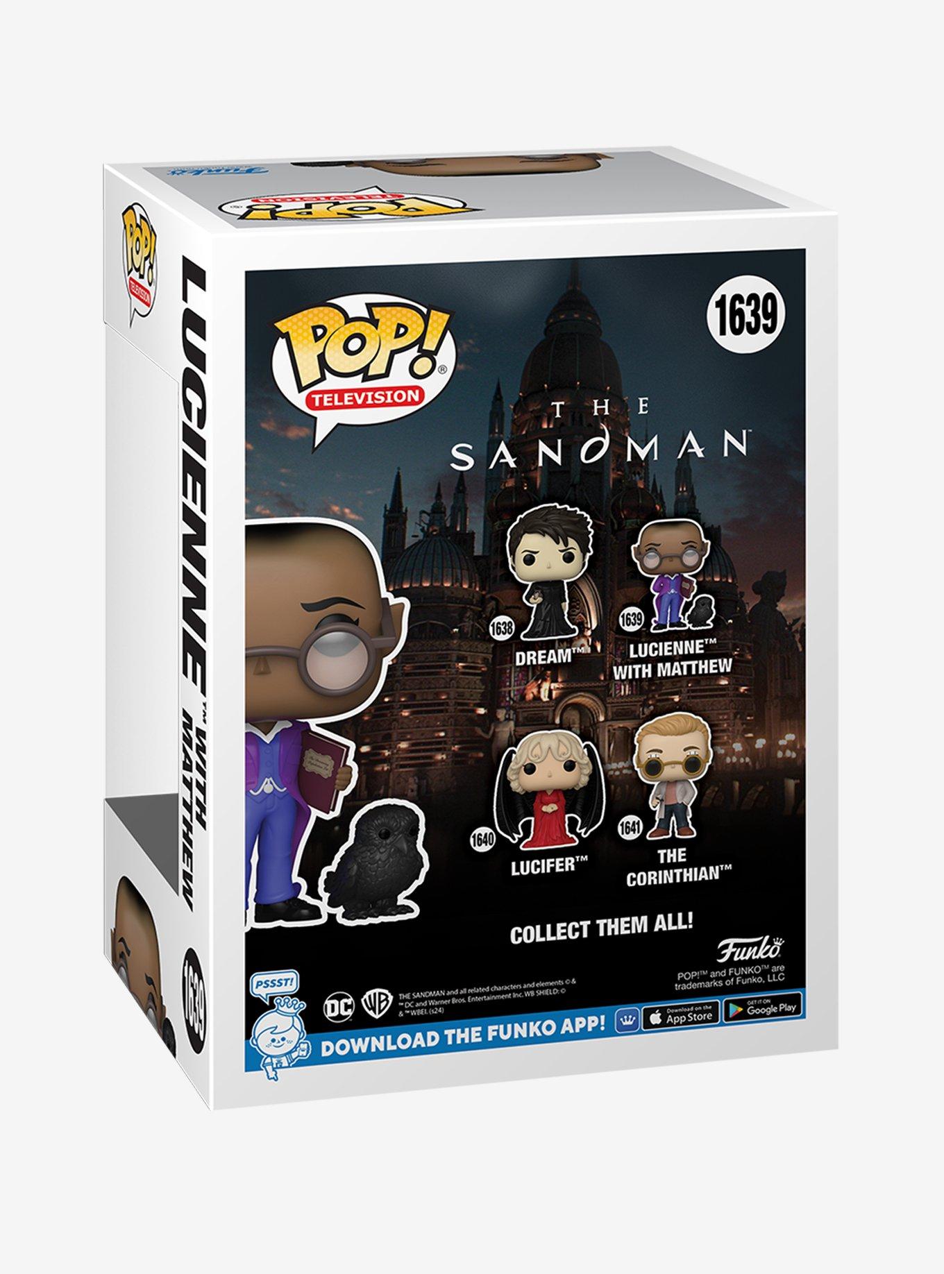 Funko Pop! Television The Sandman Lucienna with Matthew Vinyl Figure, , alternate