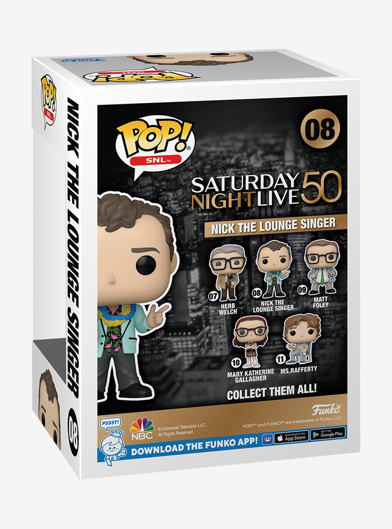 Funko Pop! SNL Saturday Night Live 50th Anniversary Nick The Lounge Singer Vinyl Figure, , alternate