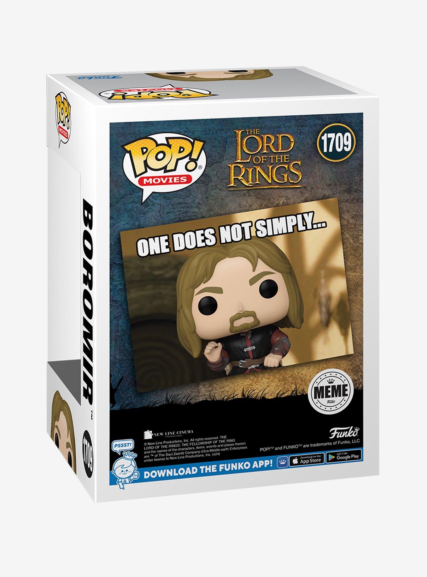 Funko Pop! Movies Lord of the Rings Boromir Meme Vinyl Figure, , alternate