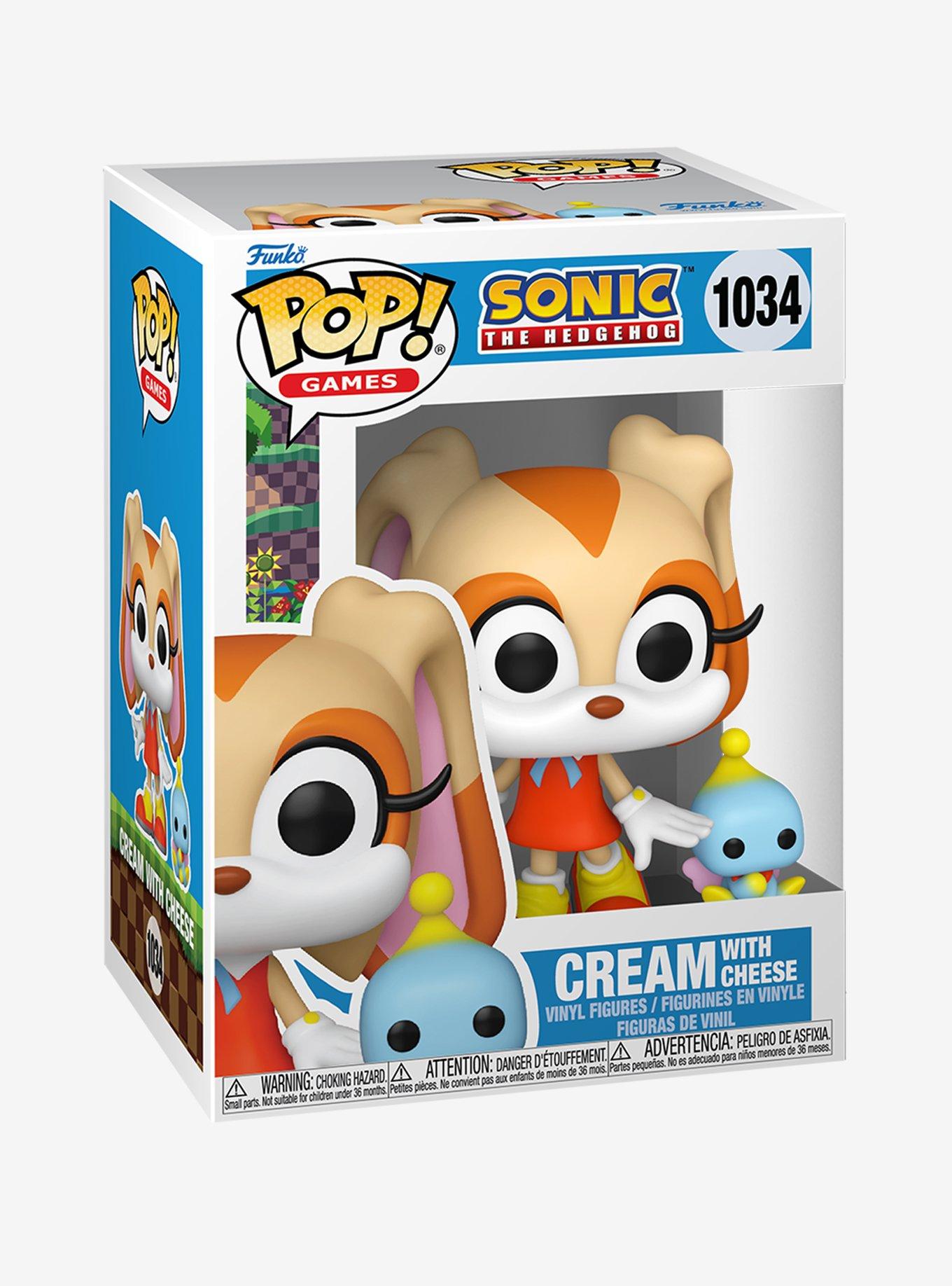 Funko Pop! Games Sonic the Hedgehog Cream with Cheese Figure, , alternate