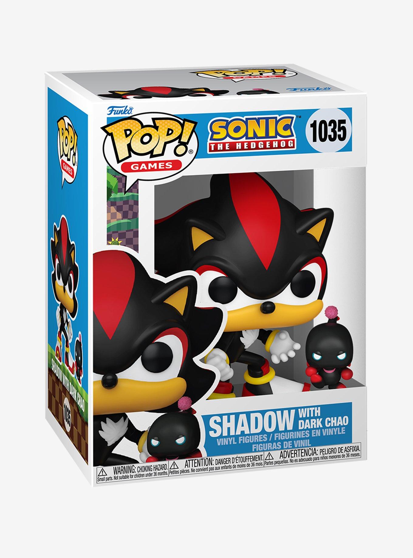 Funko Pop! Games Sonic the Hedgehog Shadow with Dark Chao Figure, , alternate