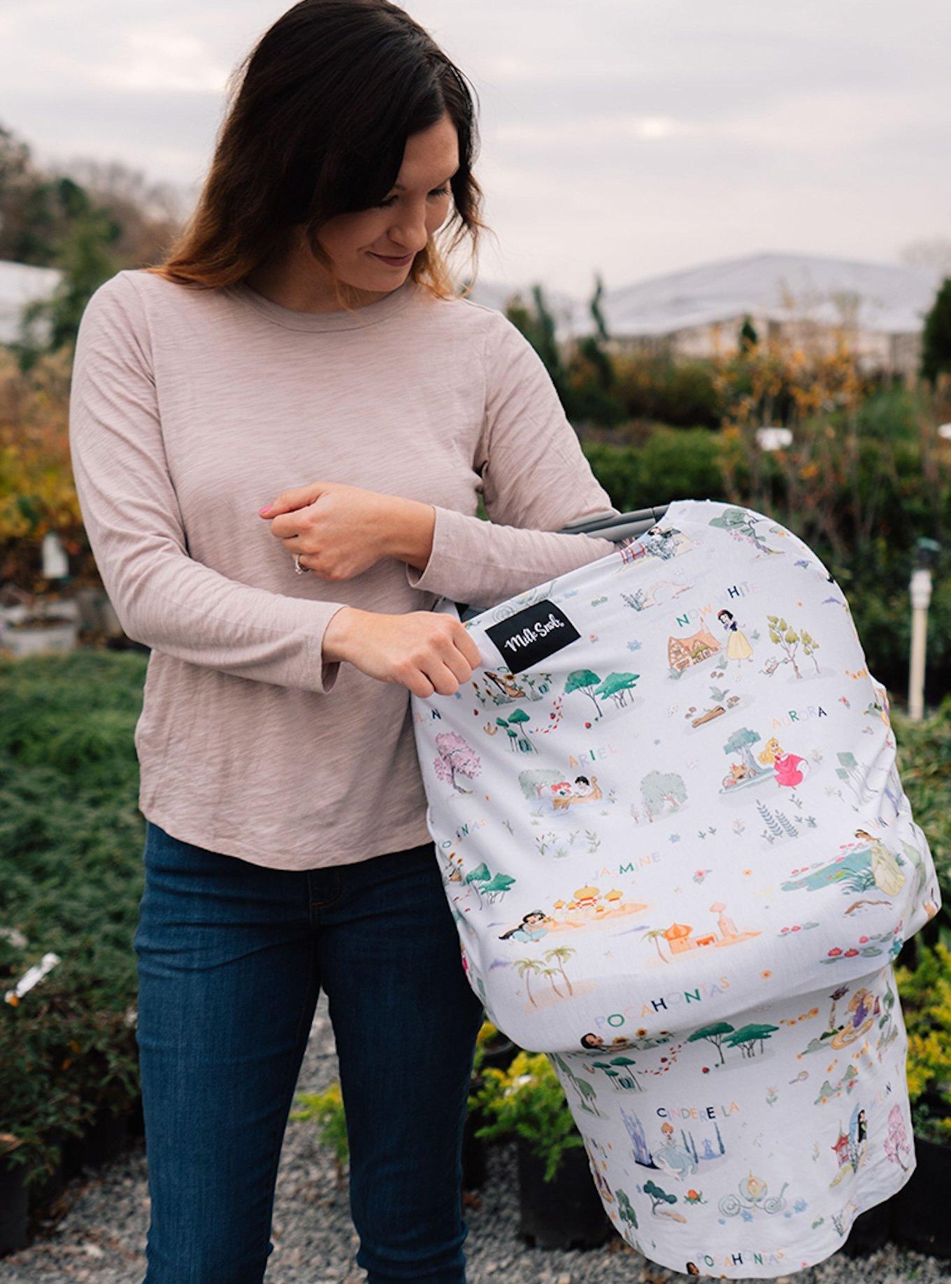 Disney Enchanted Kingdoms 5-in-1 Car Seat/Nursing Cover, , hi-res