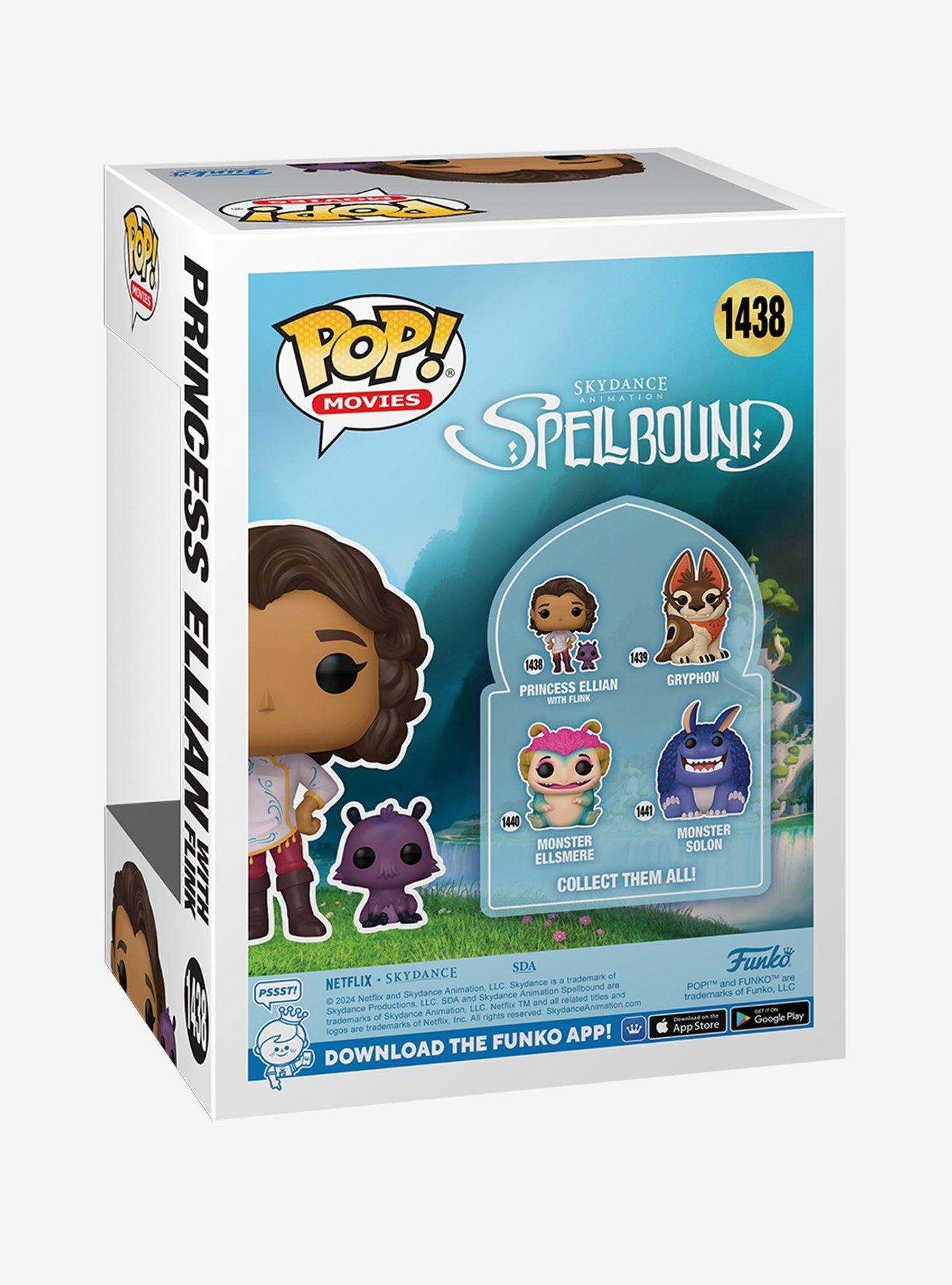 Funko Pop! Movies Spellbound Princess Ellian with Flink Vinyl Figure, , alternate