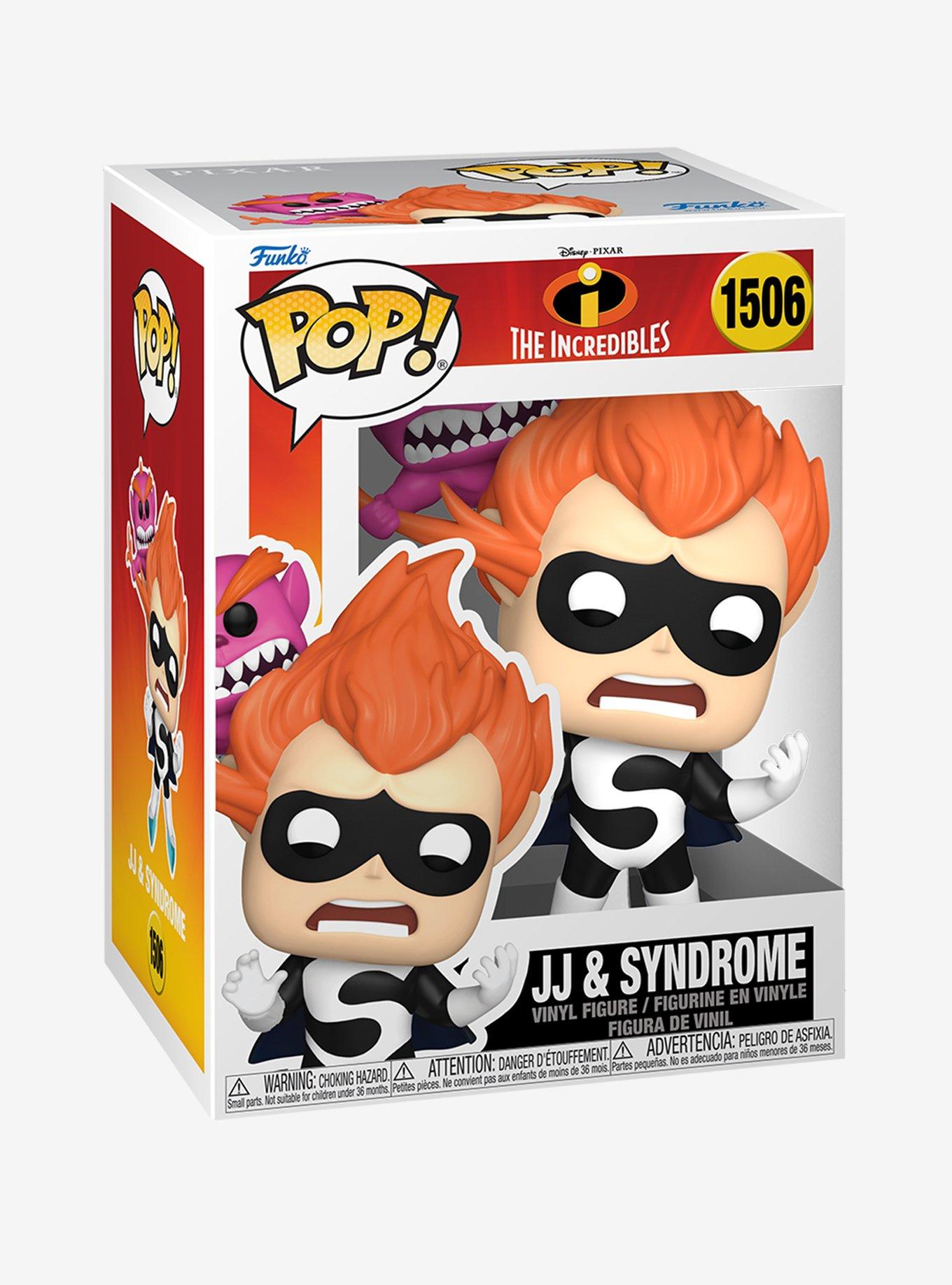 Funko Pop! Disney Pixar The Incredibles 20th Anniversary JJ & Syndrome Premium Vinyl Figure, , alternate