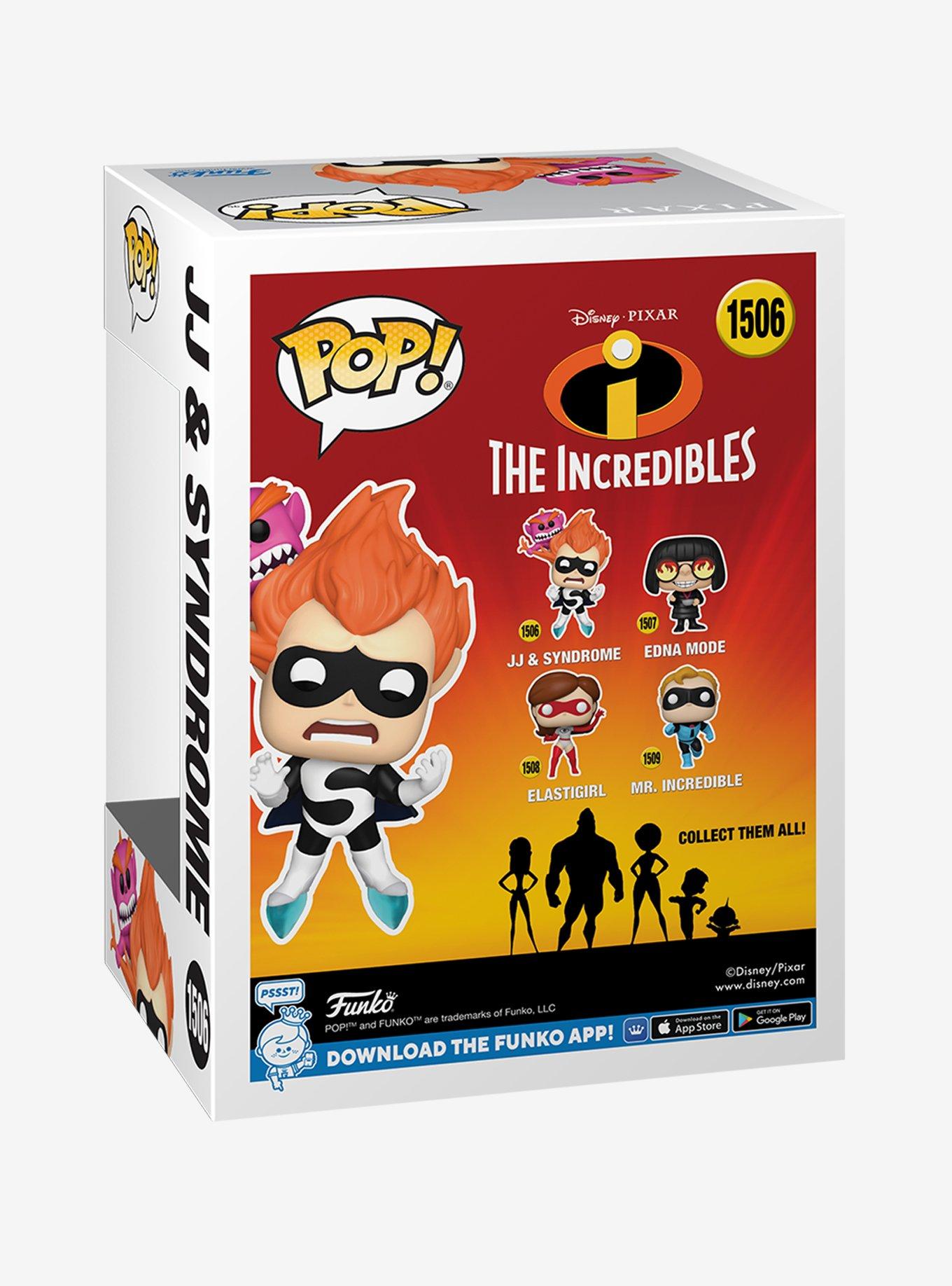 Funko Pop! Disney Pixar The Incredibles 20th Anniversary JJ & Syndrome Premium Vinyl Figure, , alternate