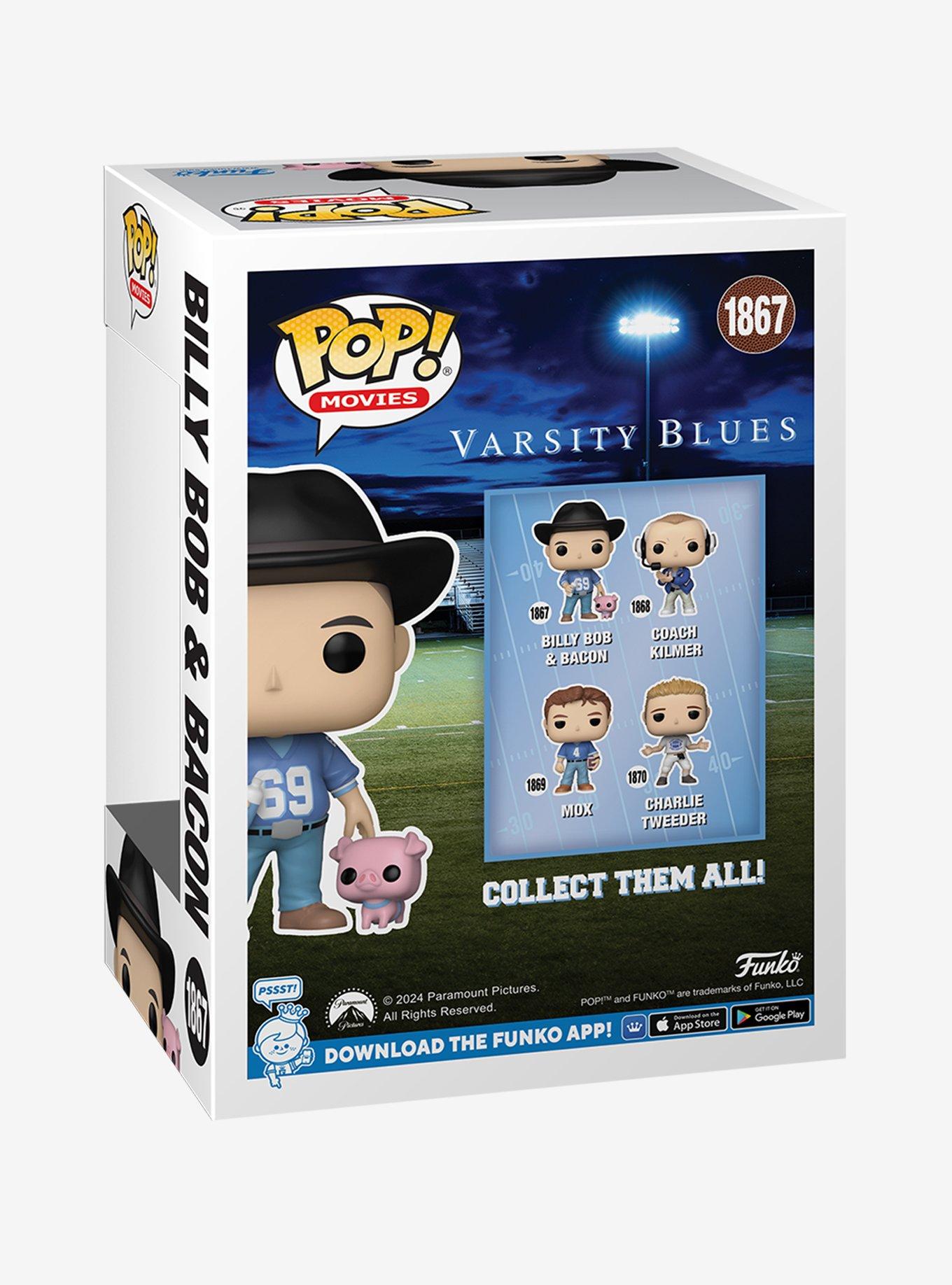 Funko Pop! Movies Varsity Blues Billy Bob & Bacon Vinyl Figure, , alternate