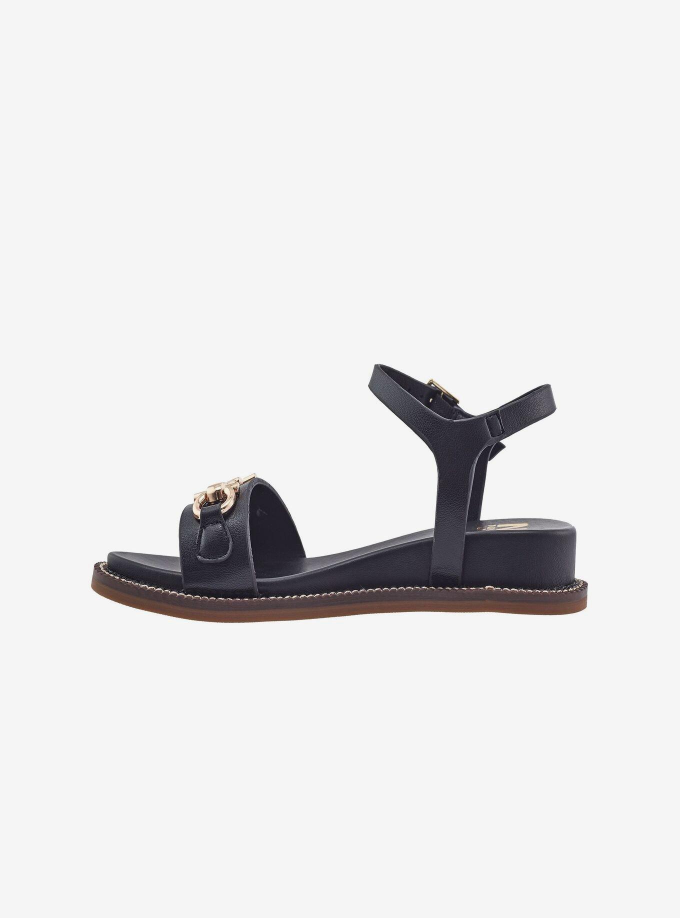 Madison Demi Wedge Sandal Black, , hi-res