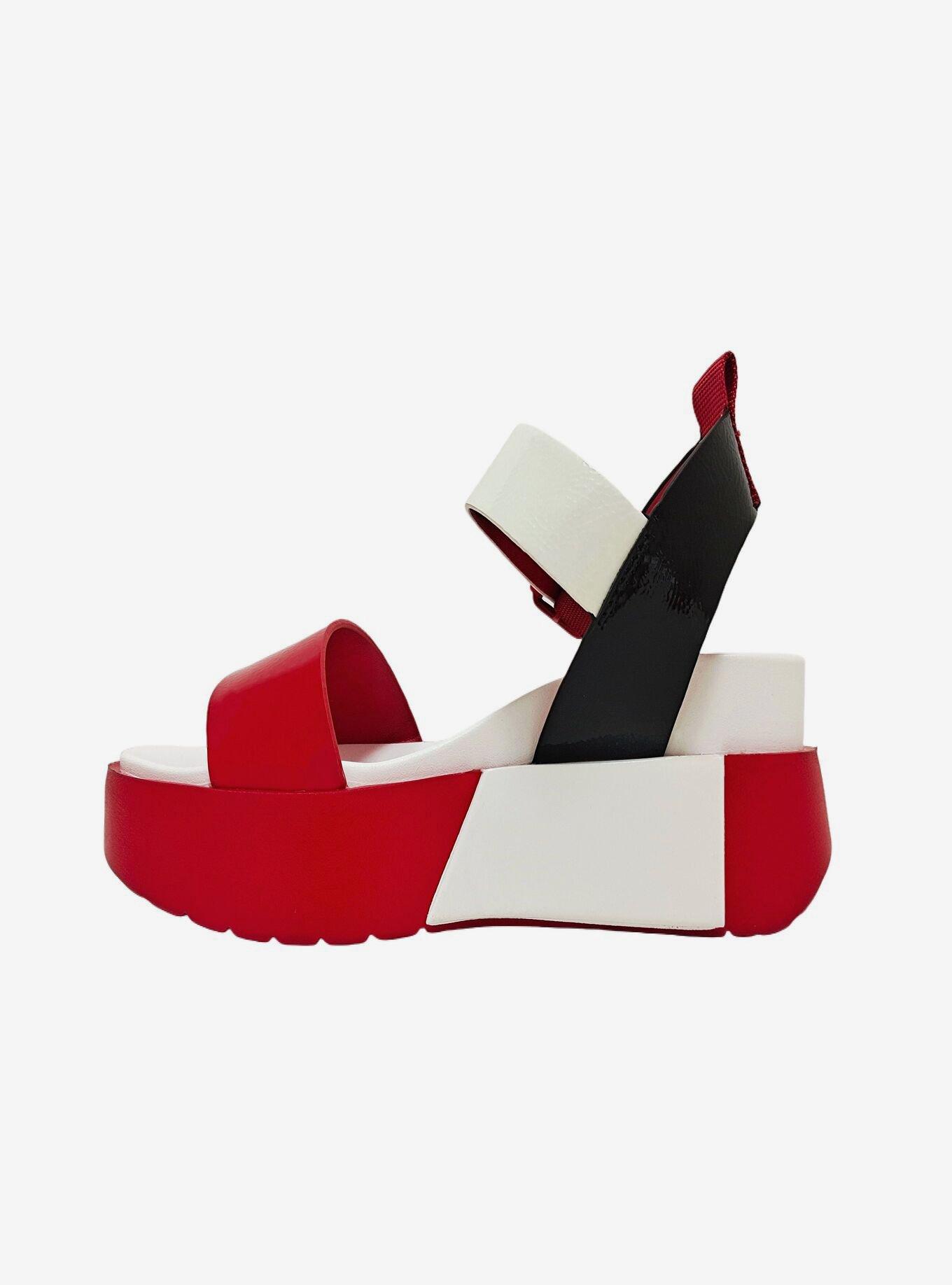 Wonder Sport Wedge Sandal Red, , hi-res