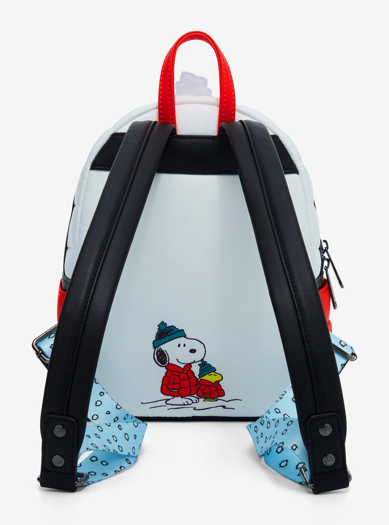Loungefly Peanuts Snoopy Puffer Mini Backpack, , alternate